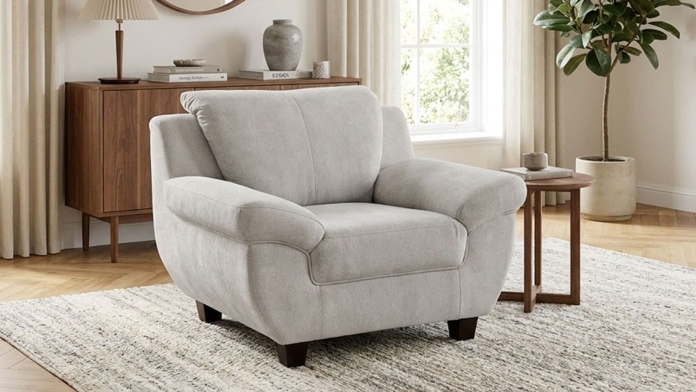 GOODproduct Fauteuil »Silkeborg Sitzbreite: 49 cm, gemütlich und formschön« En microfibre de luxe douce et facile d'entretien