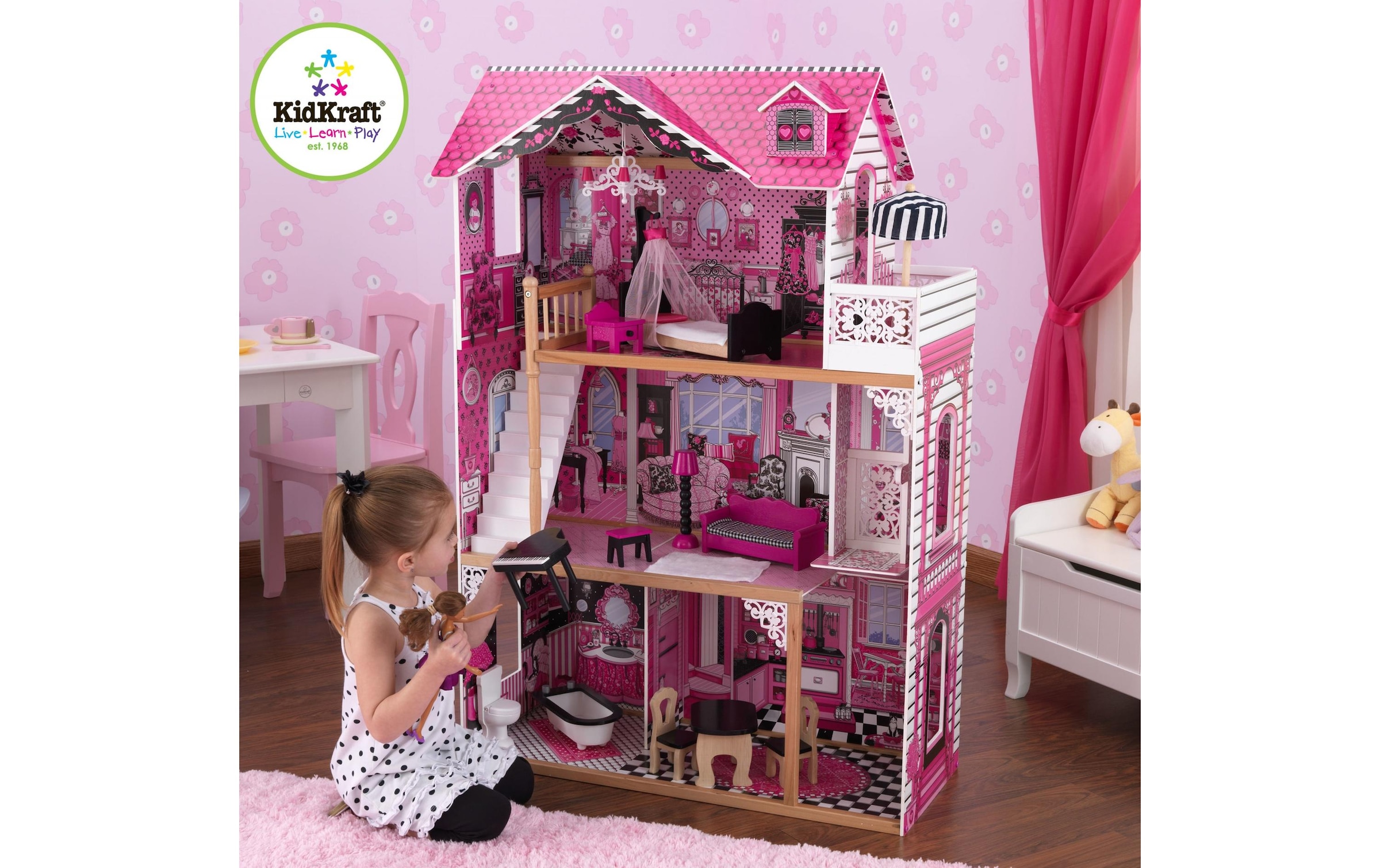 KidKraft® Puppenhaus »Amelia 15-teilig«