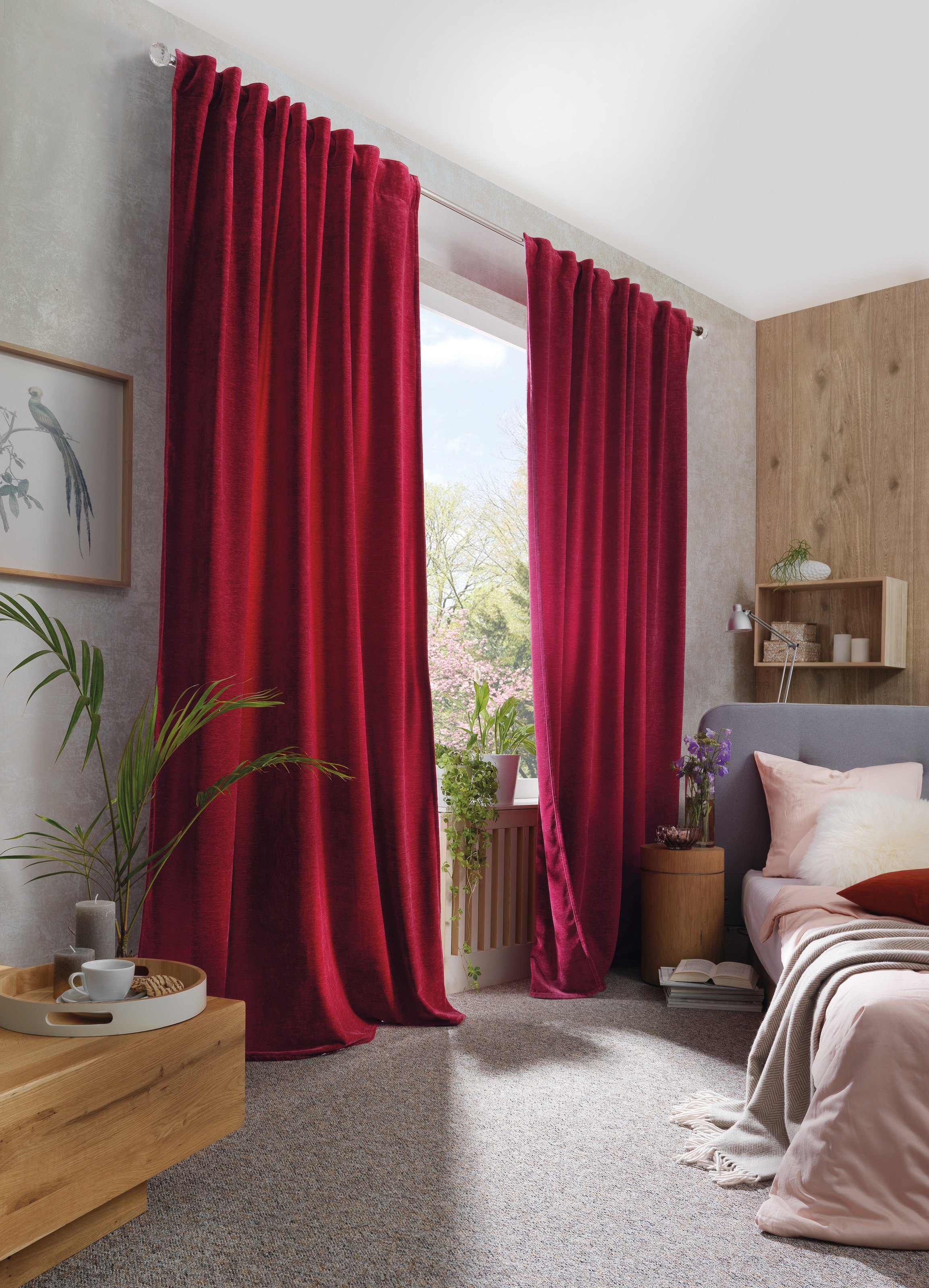 Image of Home Basics Vorhang »WOLLY«, (1 St.), Chenille bei Ackermann Versand Schweiz