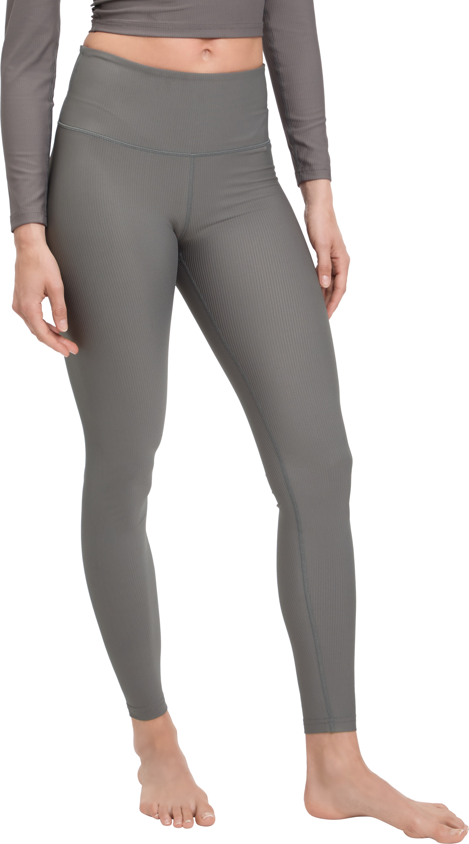 Image of Energetics Trainingstights "DA.-TIGHT OLOE 1/1 W" geripptes Material, schnelltrocknend, atmungsaktiv