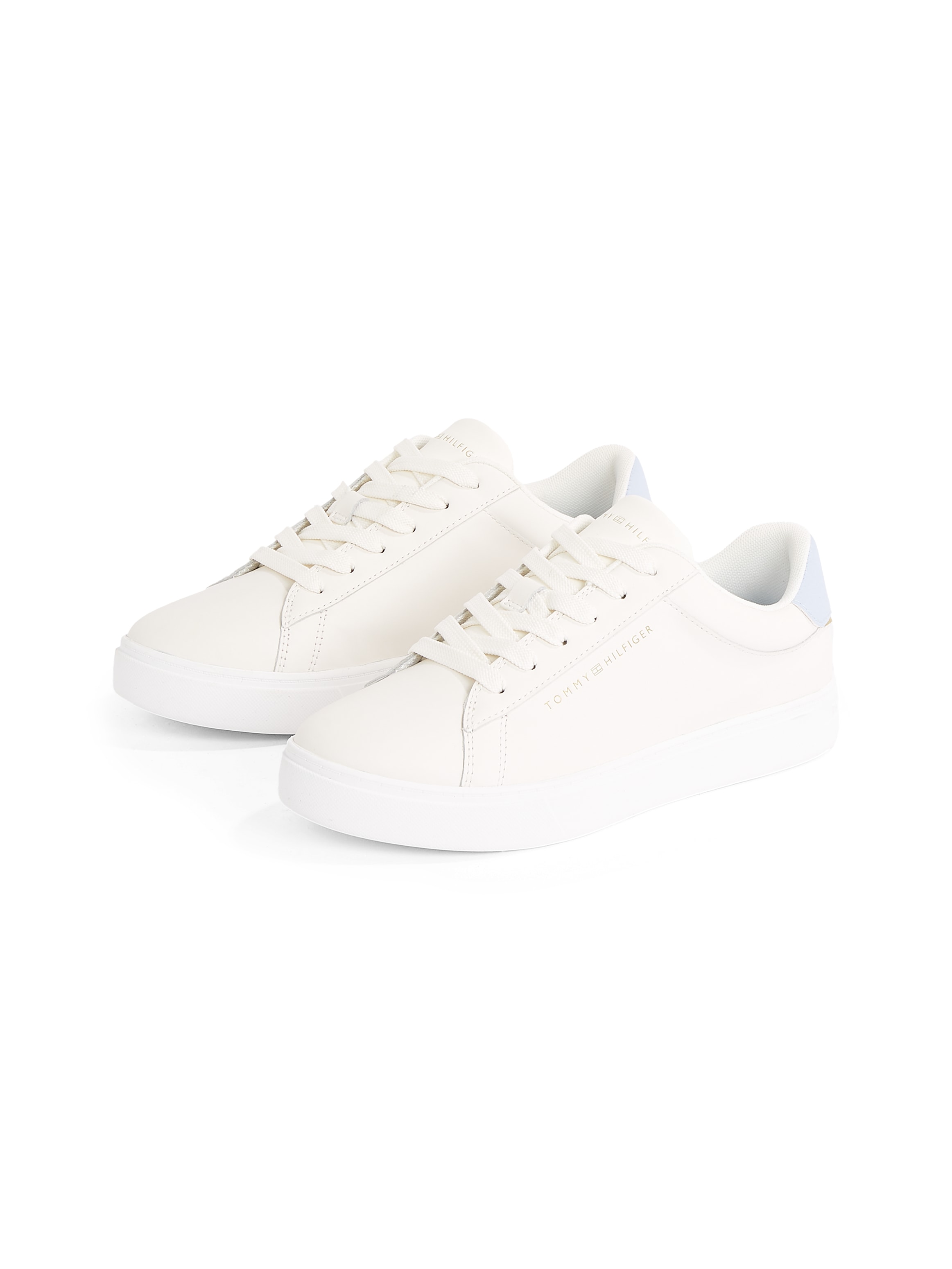 Image of Tommy Hilfiger Plateausneaker "ESSENTIAL COURT SNEAKER", Freizeitschuh, Halbschuh, Schnürschuh mit Logoschriftzug