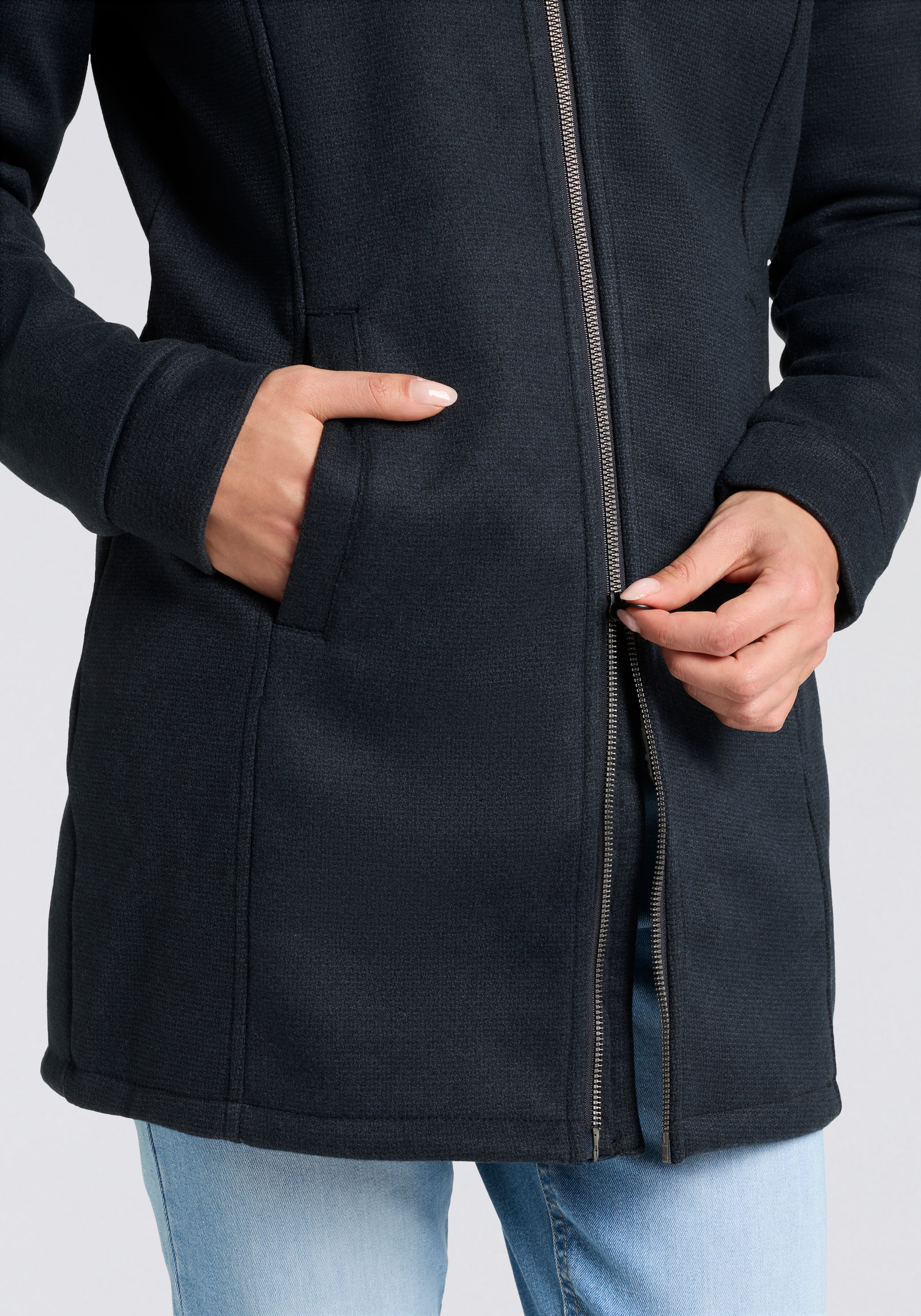 G.I.G.A. DX by killtec Veste en laine polaire »GW 37 WMN KNTFLC PRK« 1 cuis tlg. wärmend & windabweisend, Übergangsjacke