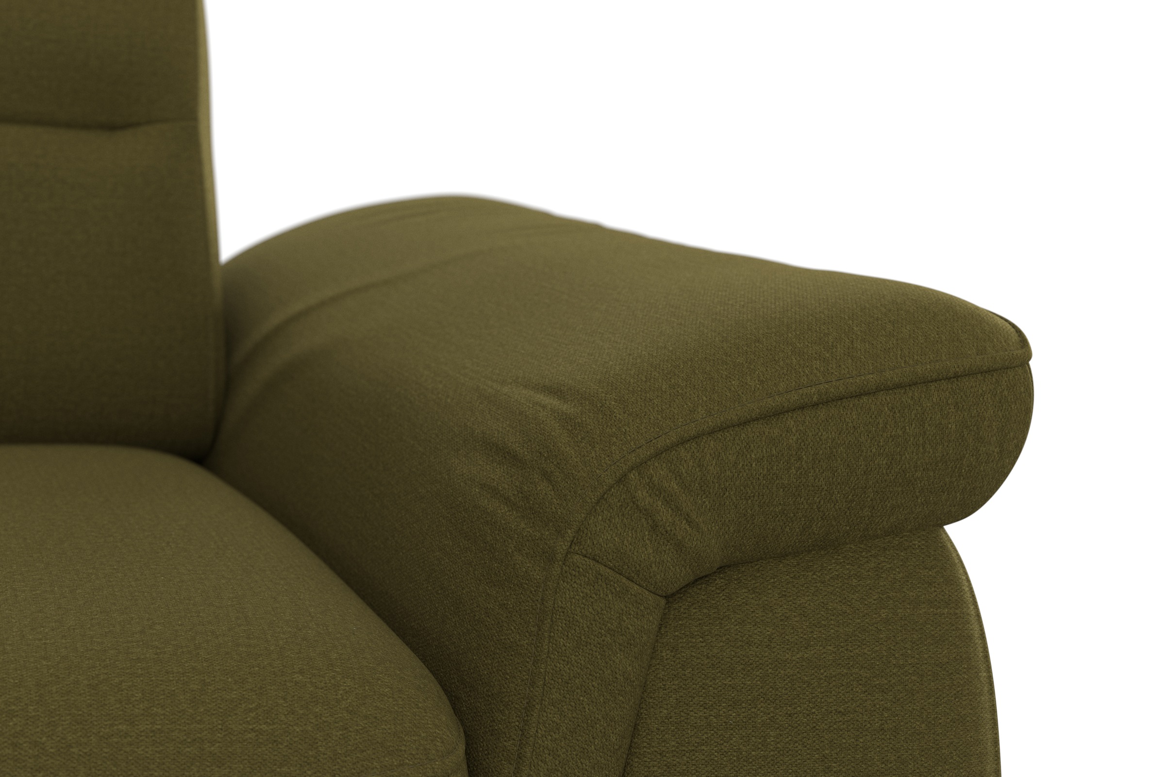 sit&more Ecksofa »Sinatra L-Form«, mit Ottomane, optional mit Kopfteilverstellung und Armteilfunktion
