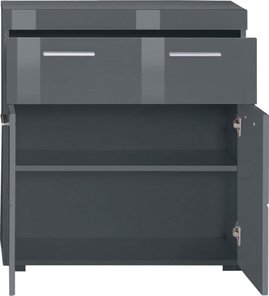 welltime Unterschrank »Avena« Badezimmerschrank mit 1 grossen Schubkasten und 2 Türen - 73/31/79 cm