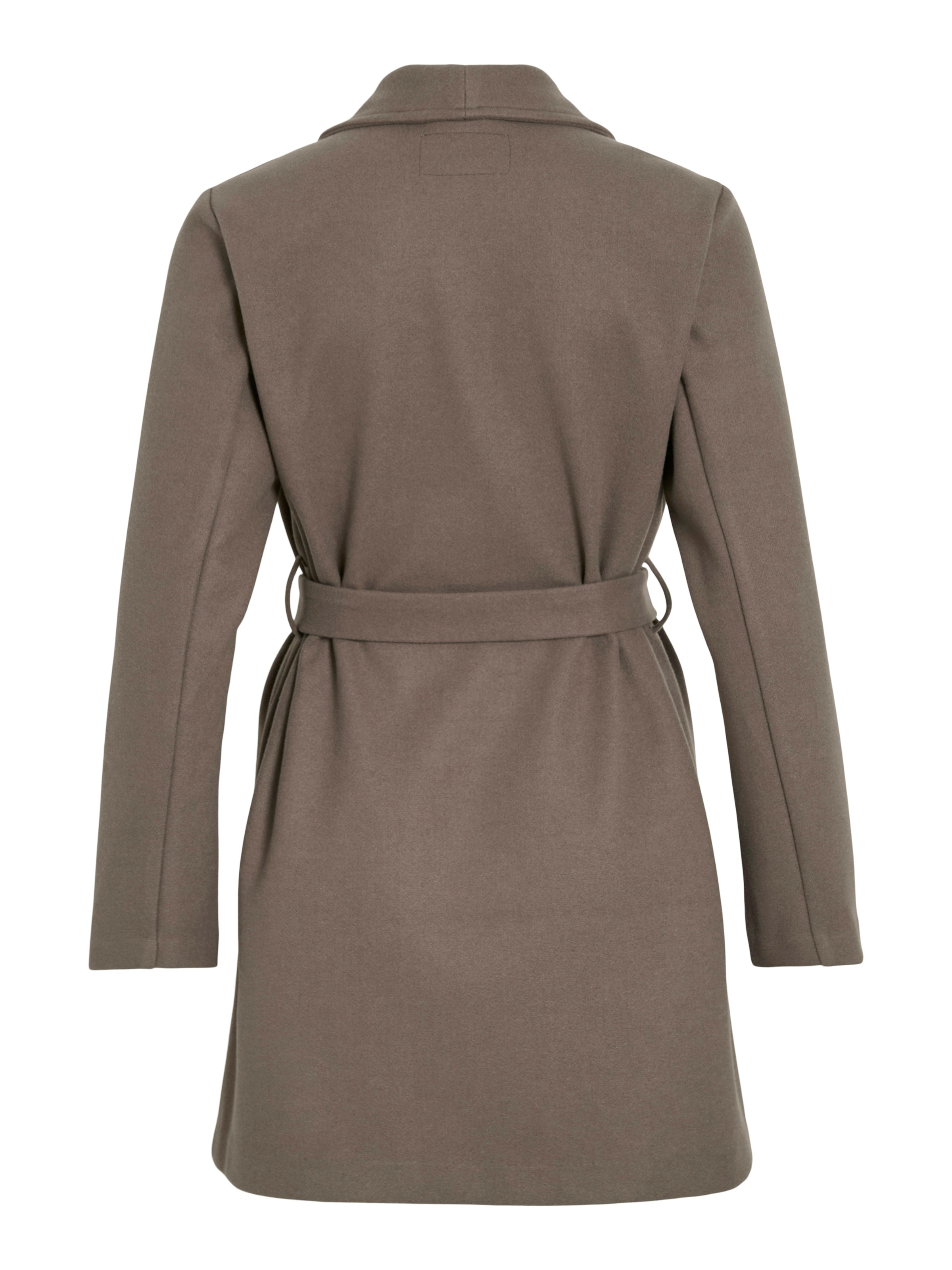Vila Kurzmantel »VICOOLEY COLLAR BELT COAT - NOOS«