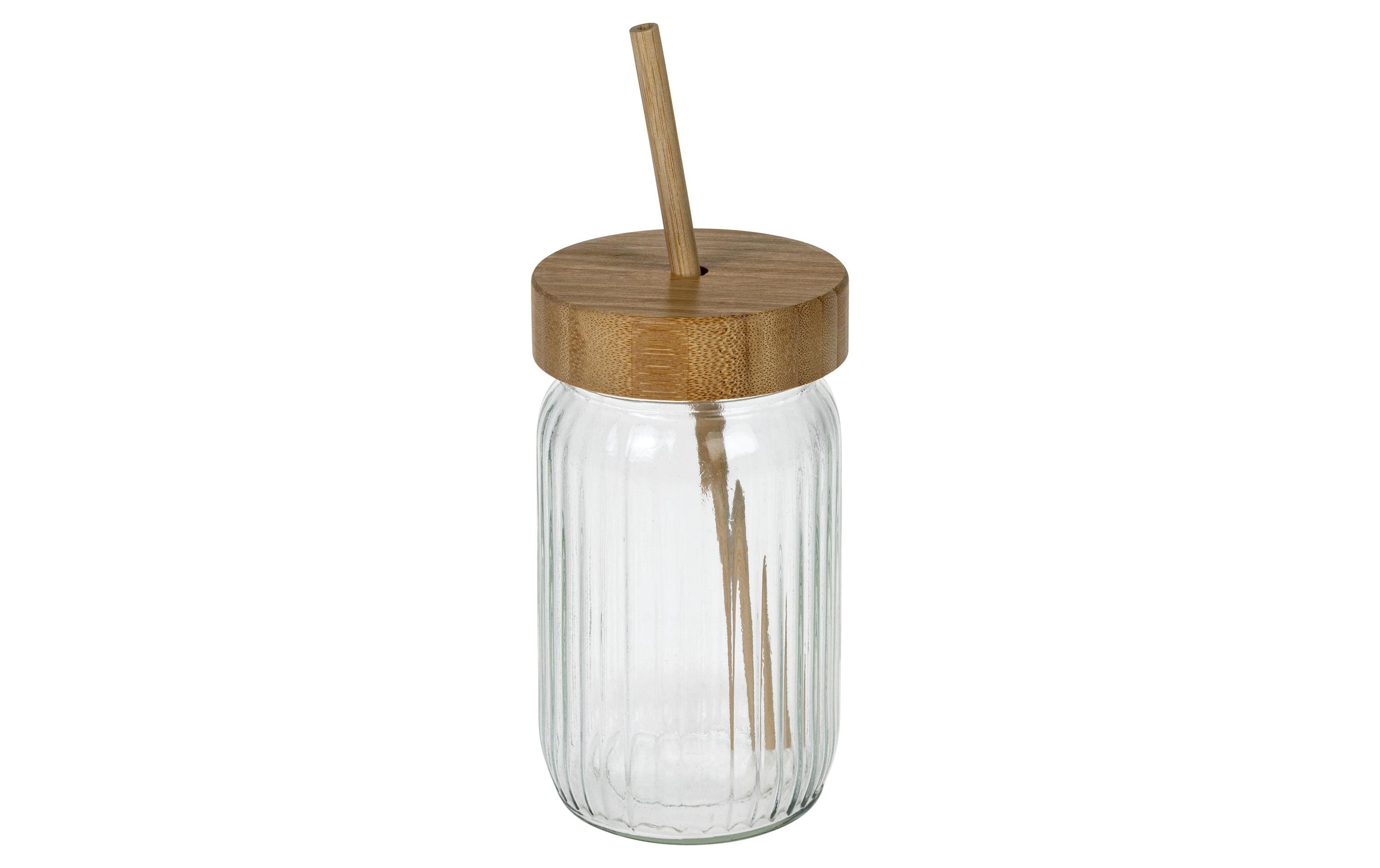 FURBER Glas »mit Strohhalm 500«, (1 tlg.)
