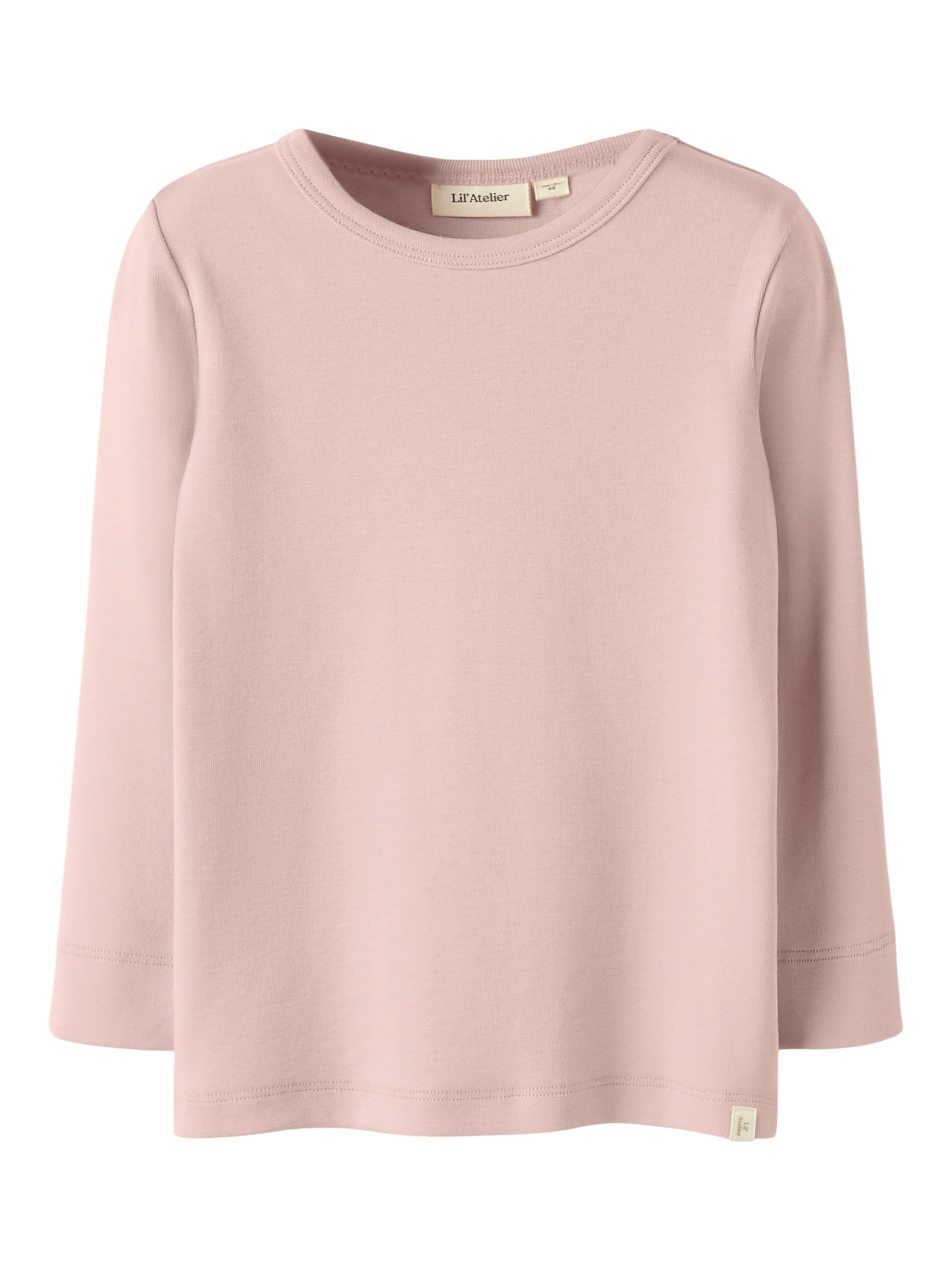 Lil' Atelier T-shirt à manches longues »NMNGAYO LS SLIM TOP LIL NOOS« mélange de coton