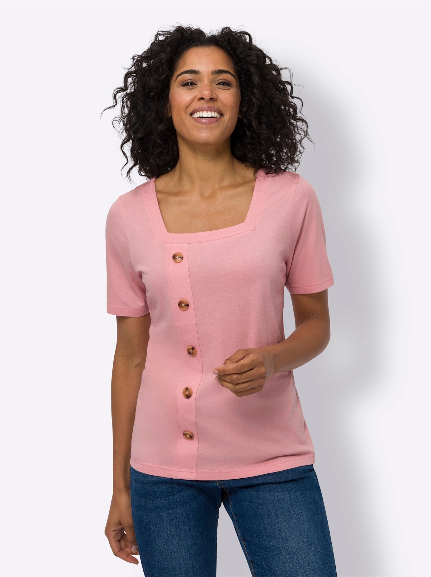 Classic Basics Kurzarmshirt "Kurzarm-Shirt" 1 Stk.