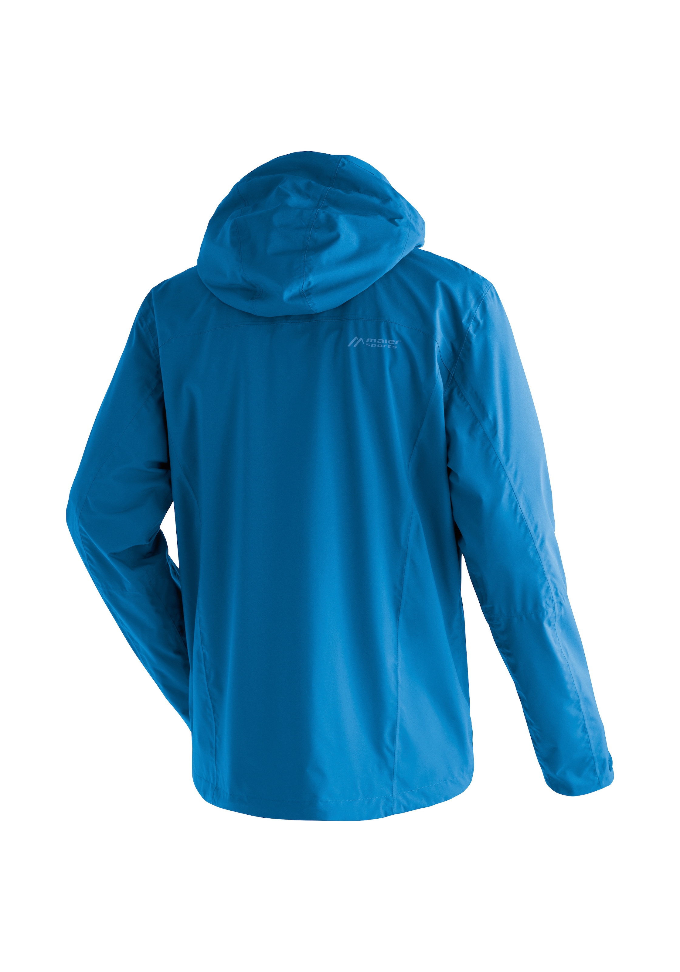 Maier Sports Regenjacke »Metor rec M« Herren Jacke mit Kapuze, Windjacke wasserdicht atmungsaktiv, Reg. Fit