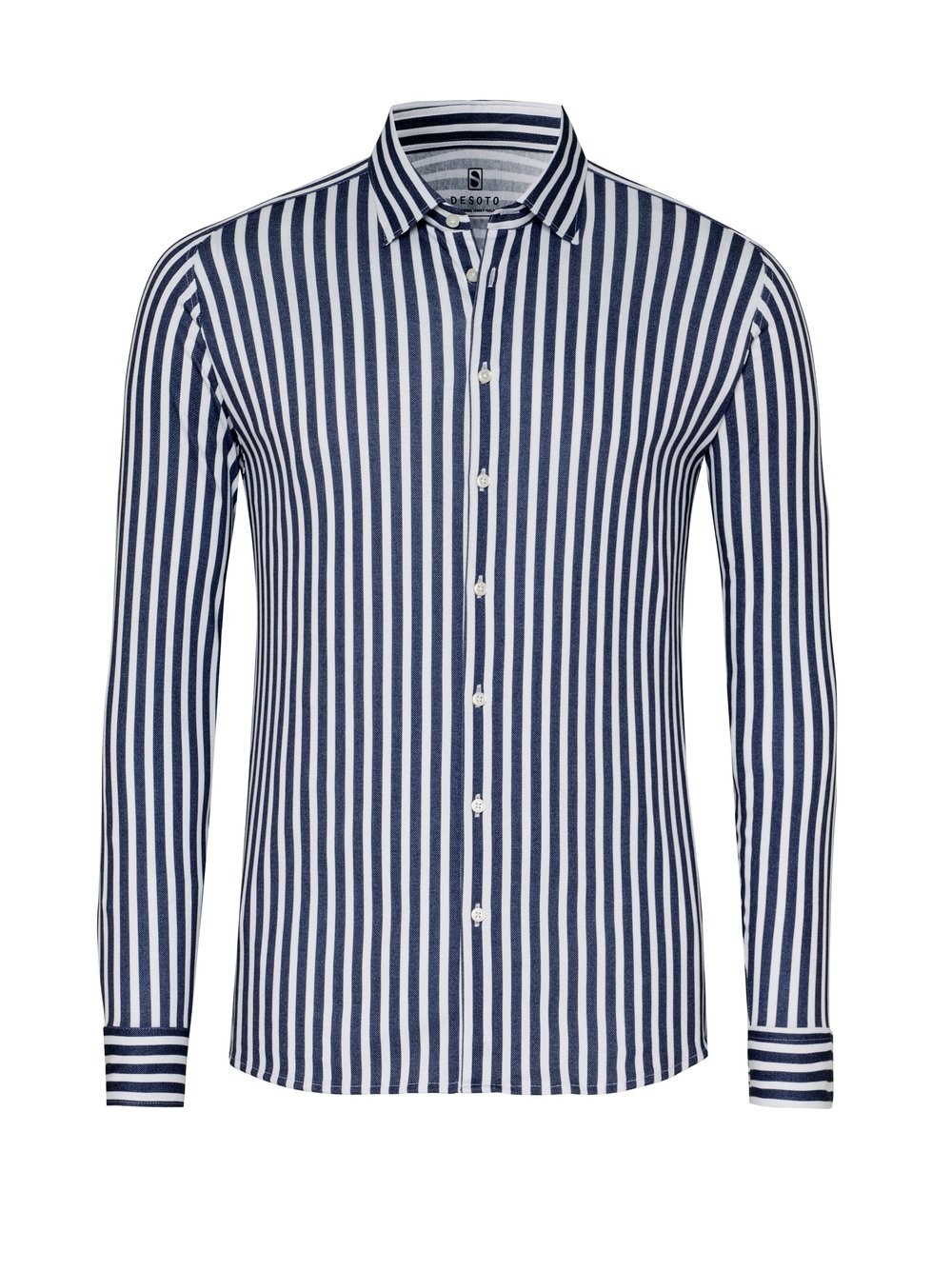 DESOTO Chemise à manches longues »Jerseyhemd Casual Kent«