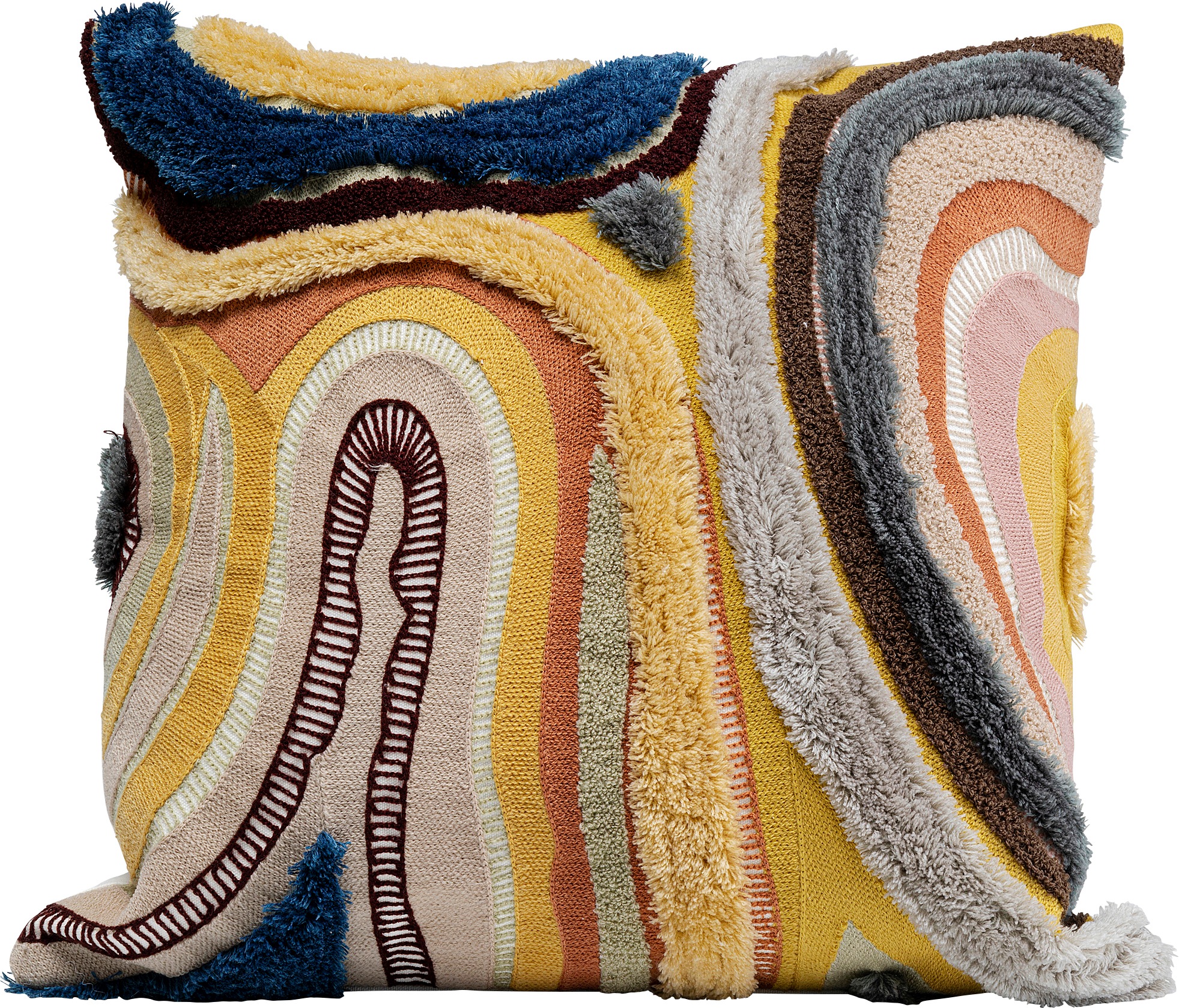 Image of Kare Design Dekokissen "Lava, Kissenhülle mit Füllung, 45x45 cm" stützt Kopf und Nacken angenehm und sorgt für erholsamen Schlaf