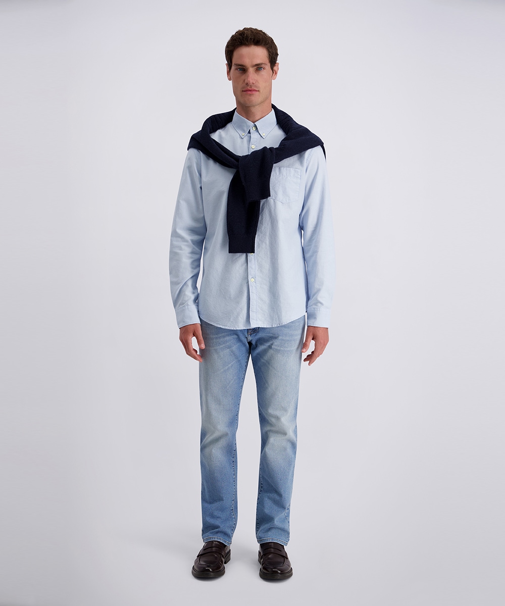 Pierre Cardin Chemise à manches longues »Oxford Button down« Col boutonné