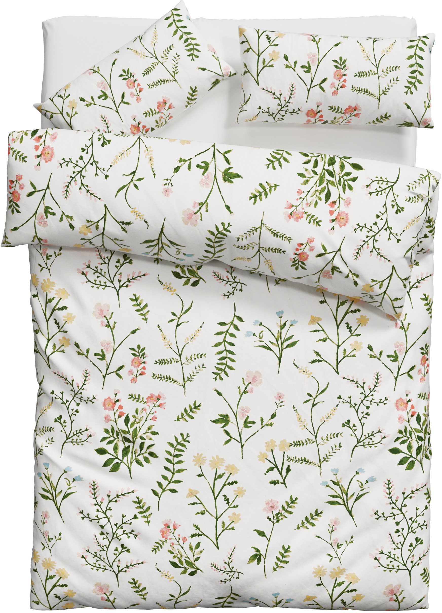 GOODproduct Bettwäsche »Claara« 2 mit Blumen Design, skandinavisch, romantische Bettwäsche