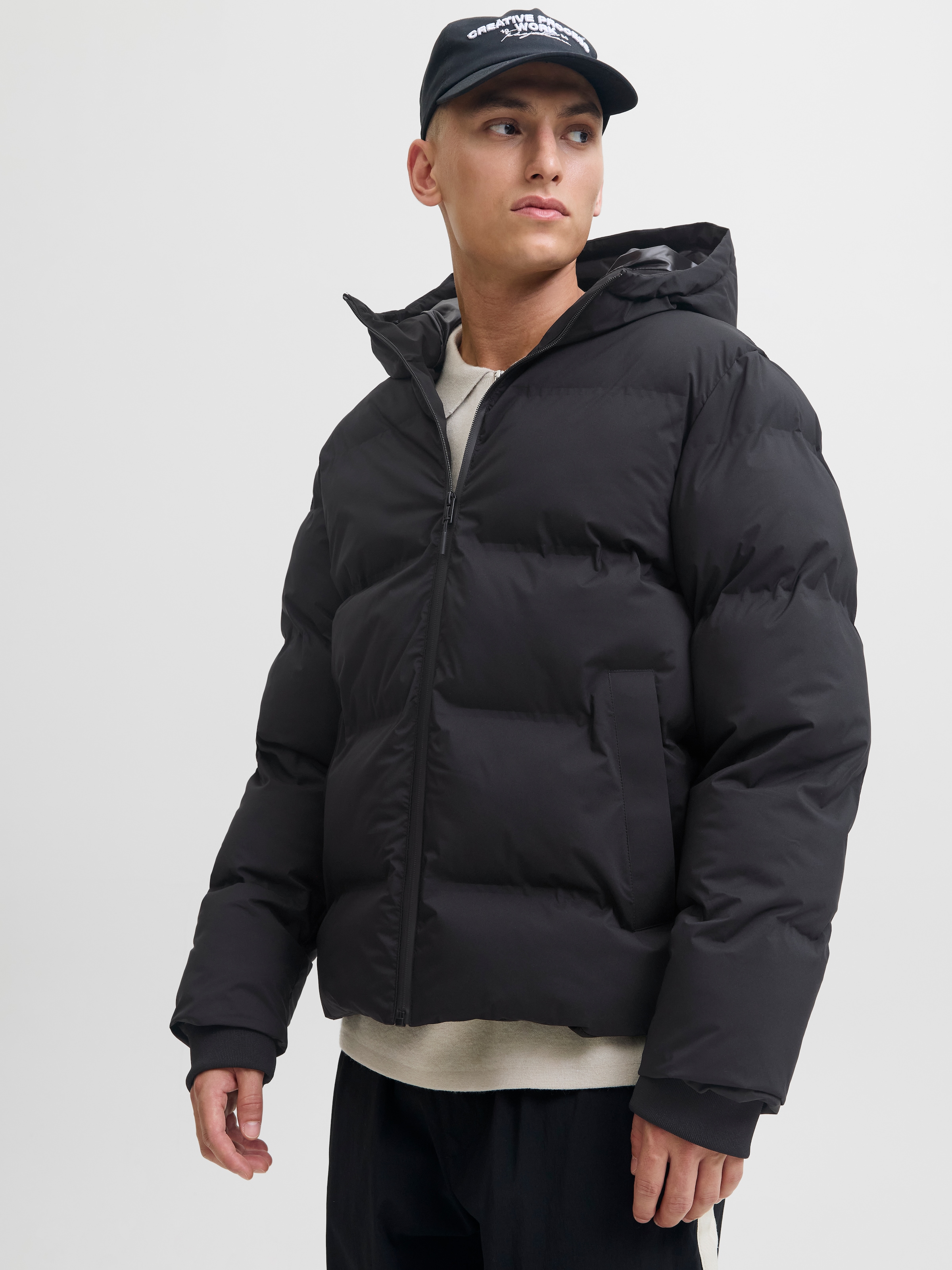 Jack & Jones Veste matelassée »JJKAITO PUFFER JACKET BF« mit Kapuze