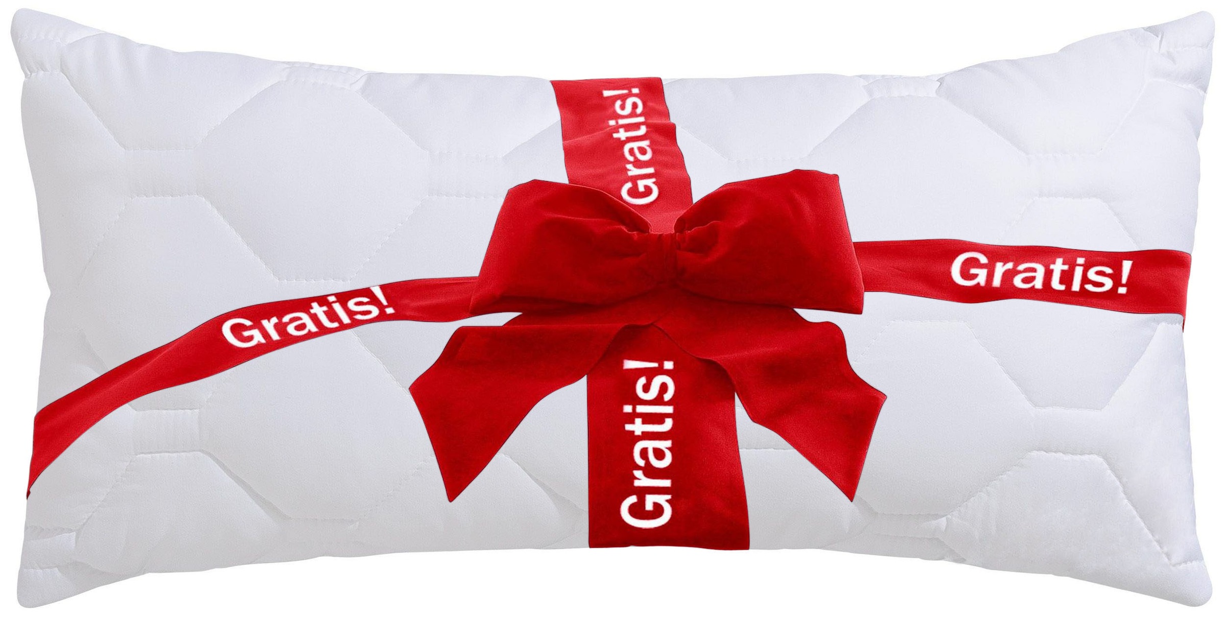 OTTO home Microfaserbettdecke "Corella, Bettdecke 135x200 cm, mit Gratis-Kissen dazu: 40x80 cm" leicht Füllung 100% Polyester 2 Stk. tlg. Bettdecken, Sommer, Winter, 4 Jahreszeiten, Decke mit Gratiskissen