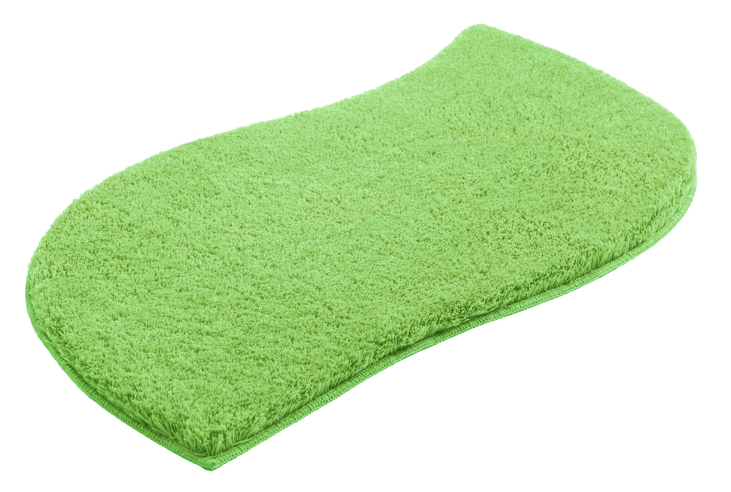 my home Badematte »Merida, Badvorleger, Badezimmer Teppich«, rutschhemmend beschichtet, fussbodenheizungsgeeignet-schnell trocknend-strapazierfähig, Badteppich, Uni Farben, rechteckig, rund & als 2-tlg. Set erhältlich