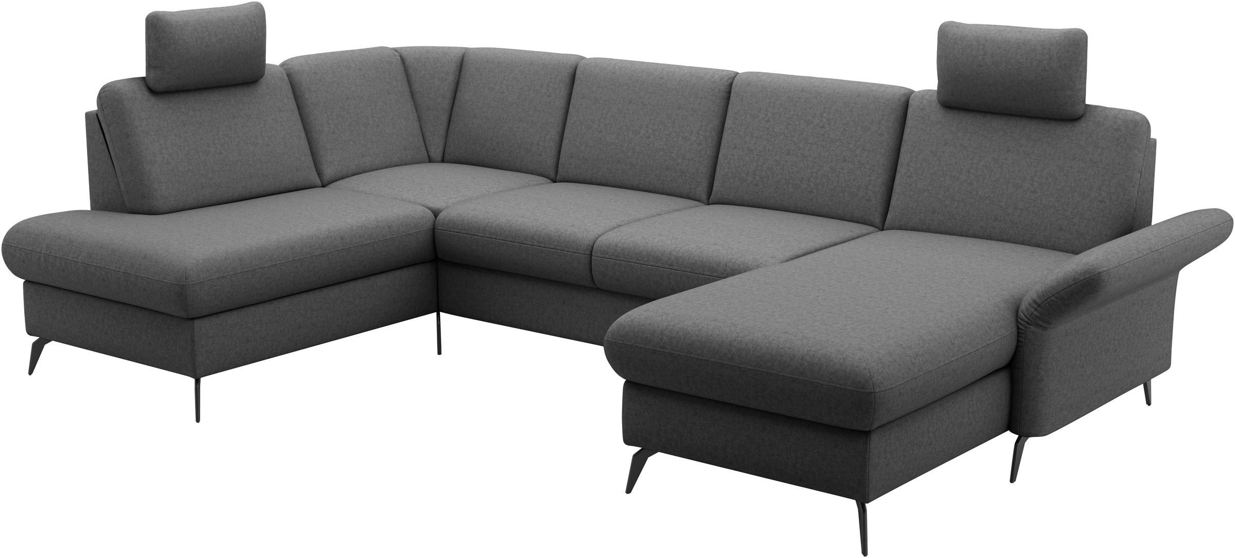 Home affaire Wohnlandschaft »Rochelle« wahlweise mit Bettfunktion, Bettkasten und Armteilverstellung