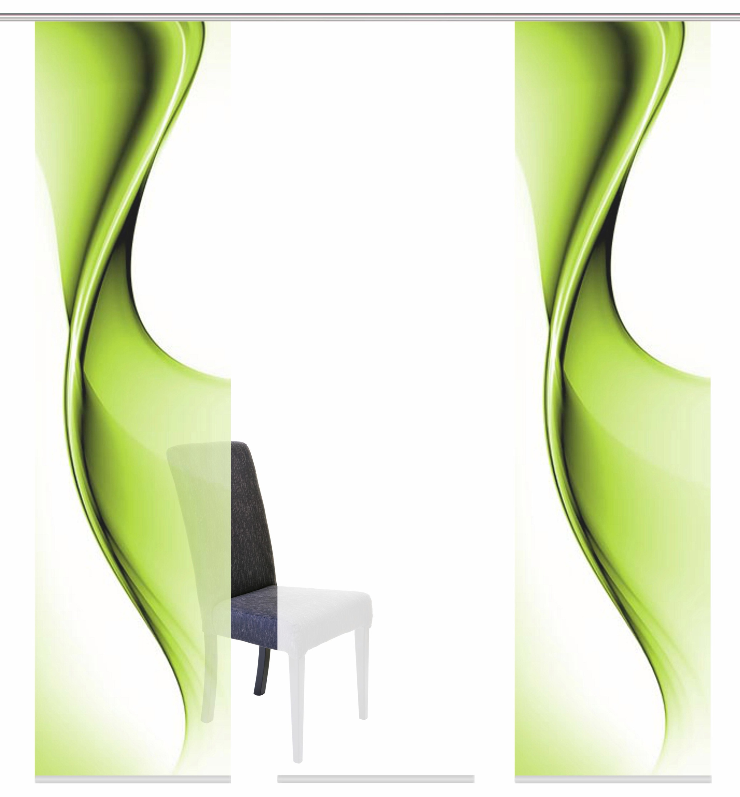 Image of HOME WOHNIDEEN Schiebegardine »EASTON«, (3 St.), HxB: 245x60, inkl. Befestigungszubehör bei Ackermann Versand Schweiz