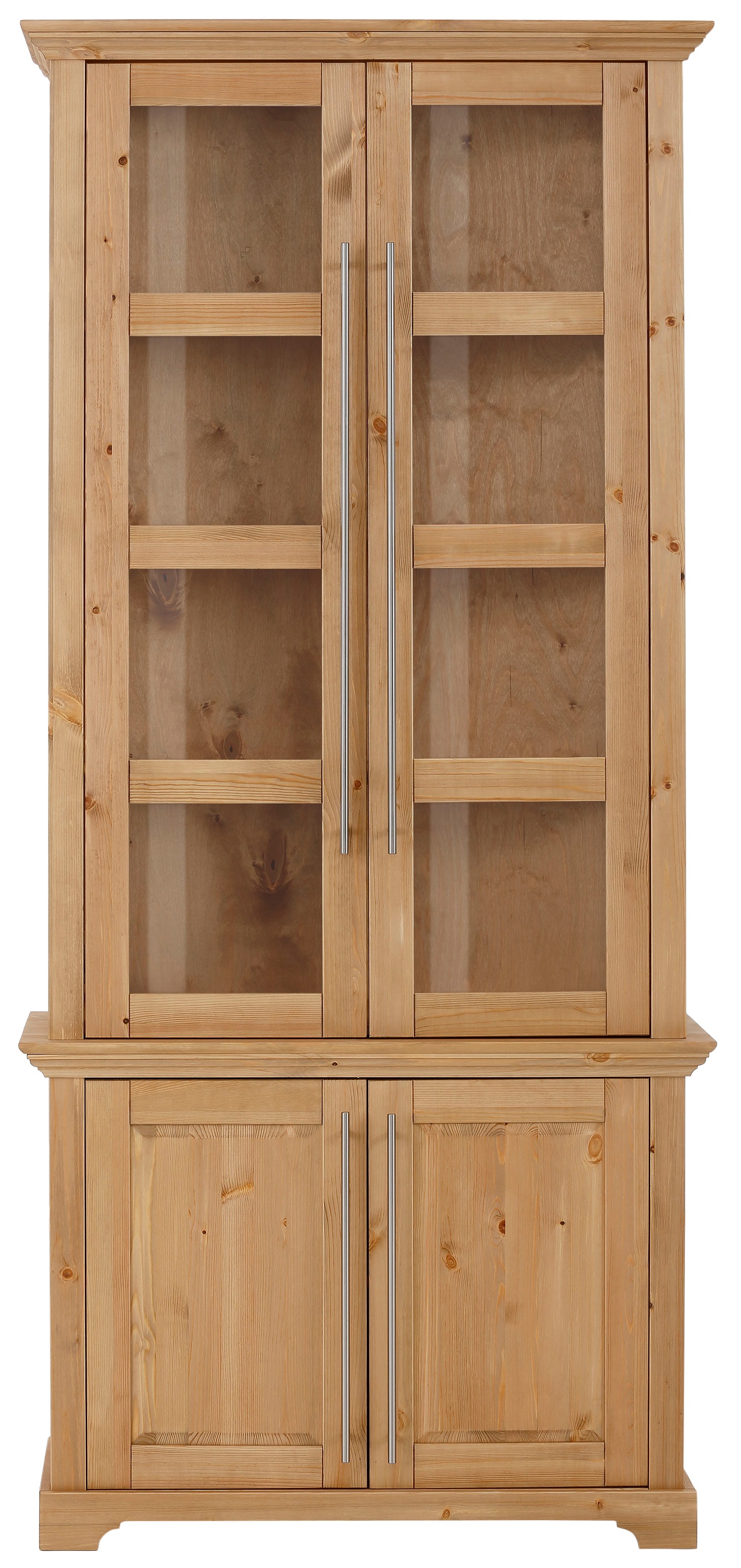 Image of GOODproduct Vitrine "Melissa" aus massiver Kiefer, FSC zertifiziert, Breite 94 cm