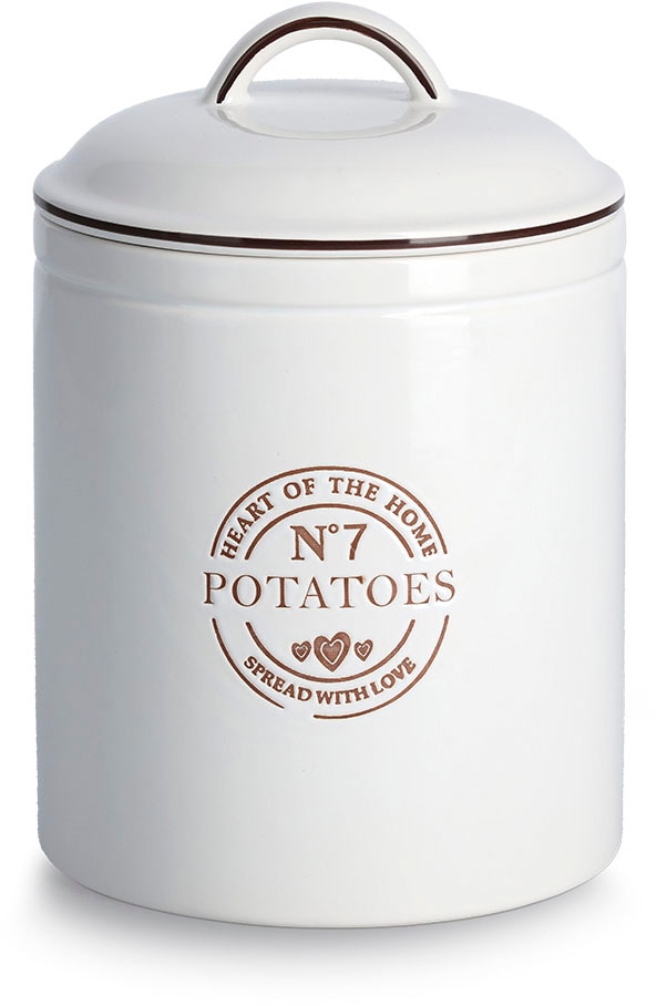 Image of Zeller Present Vorratsdose "Potatoes" Eleganter Landhausstil