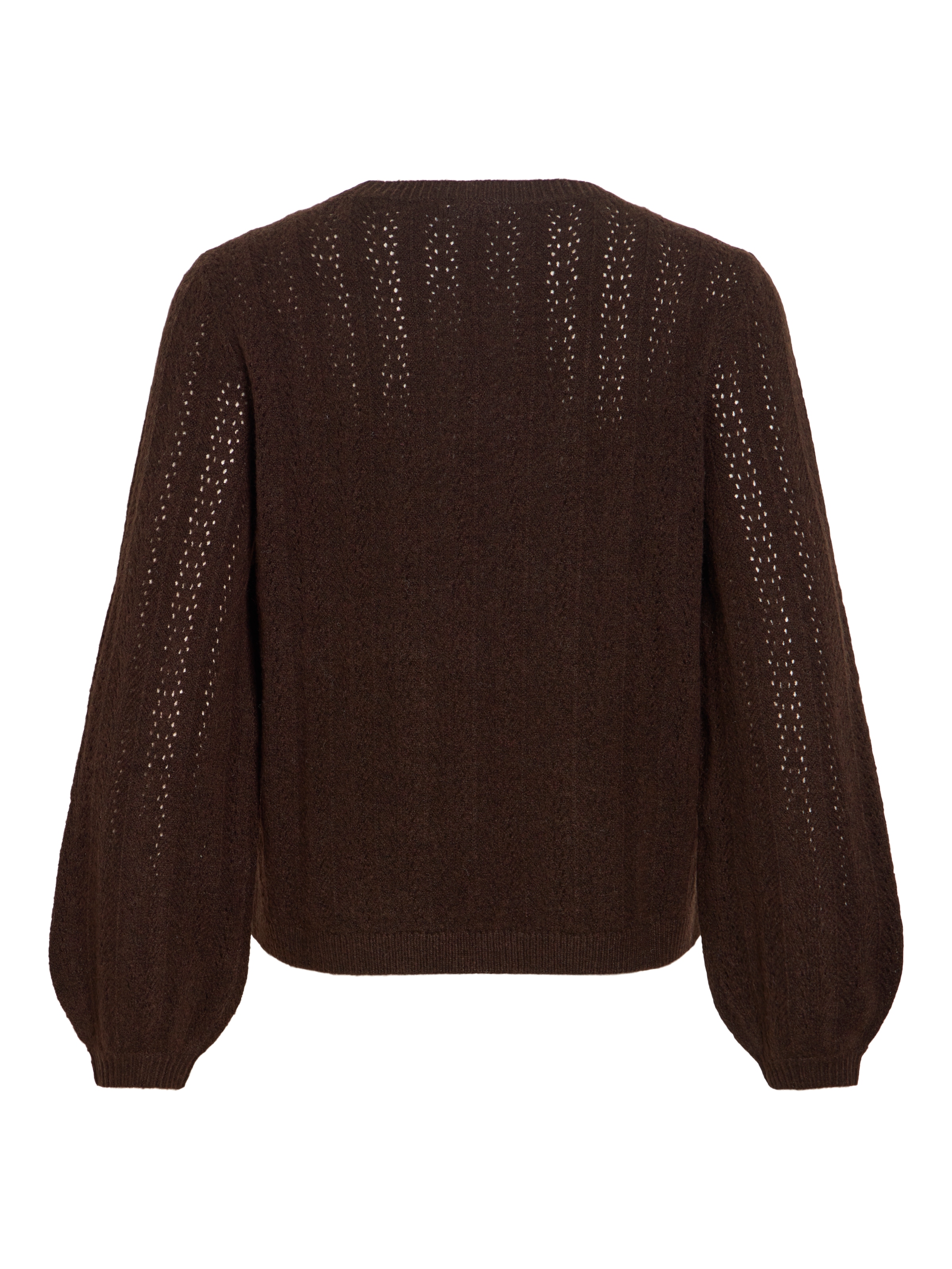 Vila Pull en tricot »VILIGA POINTELLE L/S O-NECK TOP -NOOS« mélange de matériaux