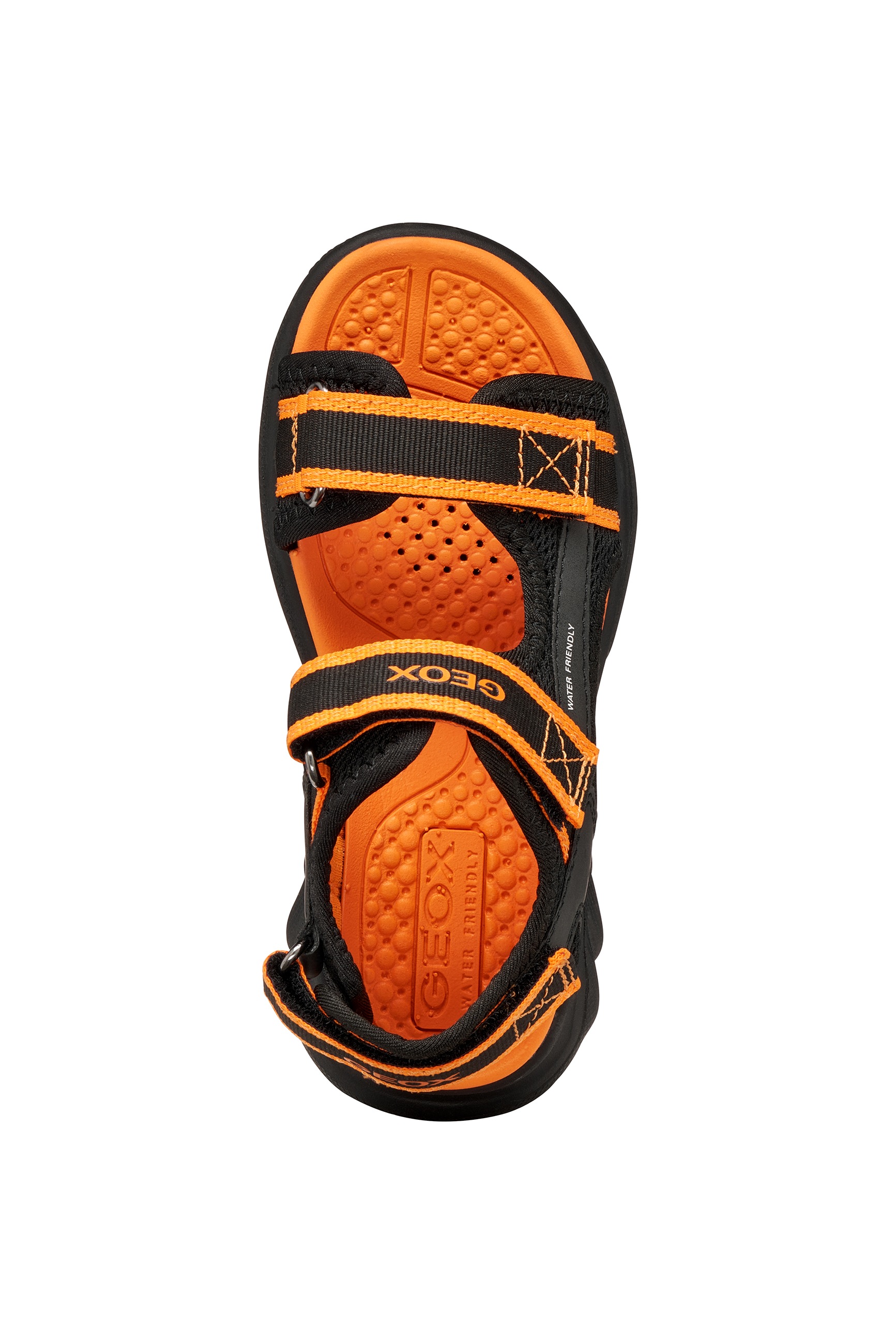 Geox Sandale »J SANDAL AIRADYUM BO«  Chaussure à scratch, chaussure de loisirs avec gabarit de taille à télécharger