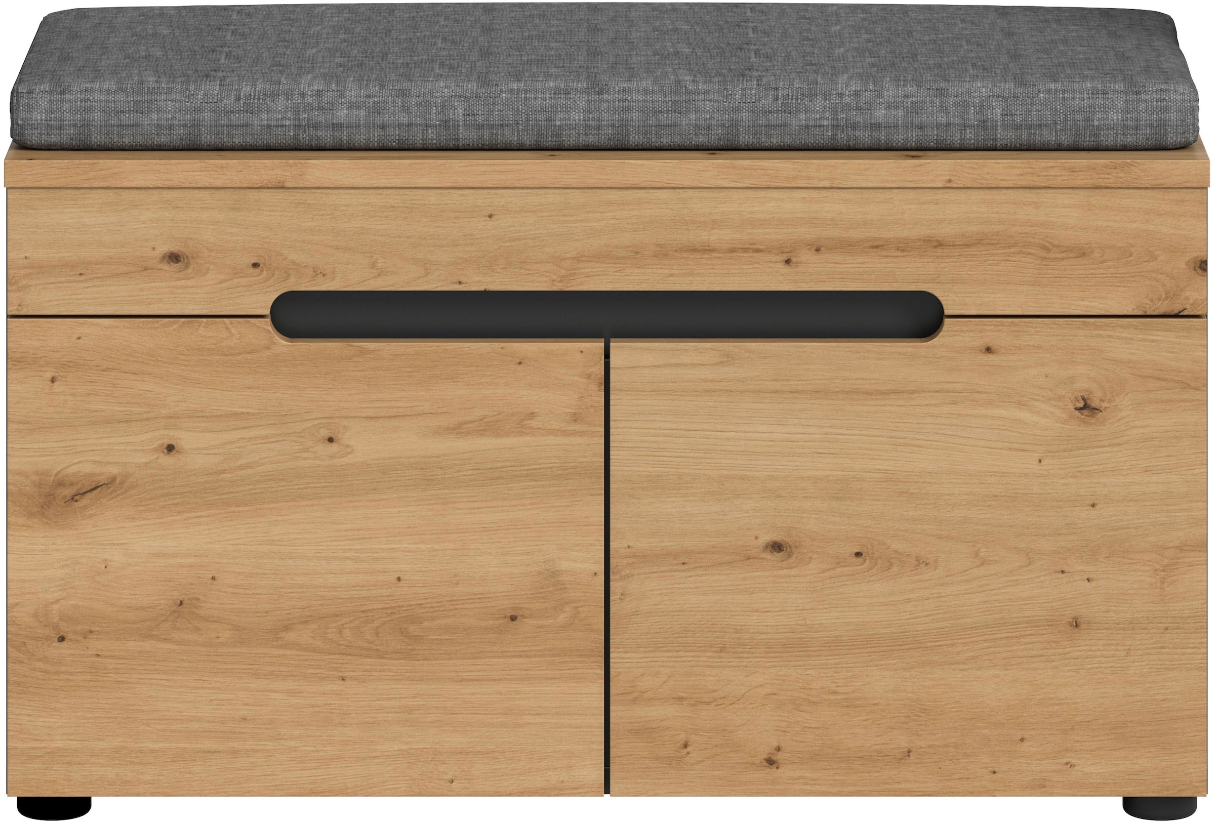 Home affaire Sitzbank »REHAT, TOPSELLER!, Breite 80cm, 2 Türen, 2 Fächer inkl. Sitzkissen« in verschiedenen Farben erhältlich, 2 Stk. tlg. Garderobenbank, Flurbank, Dielenbank, Bank mit Stauraum, Bank