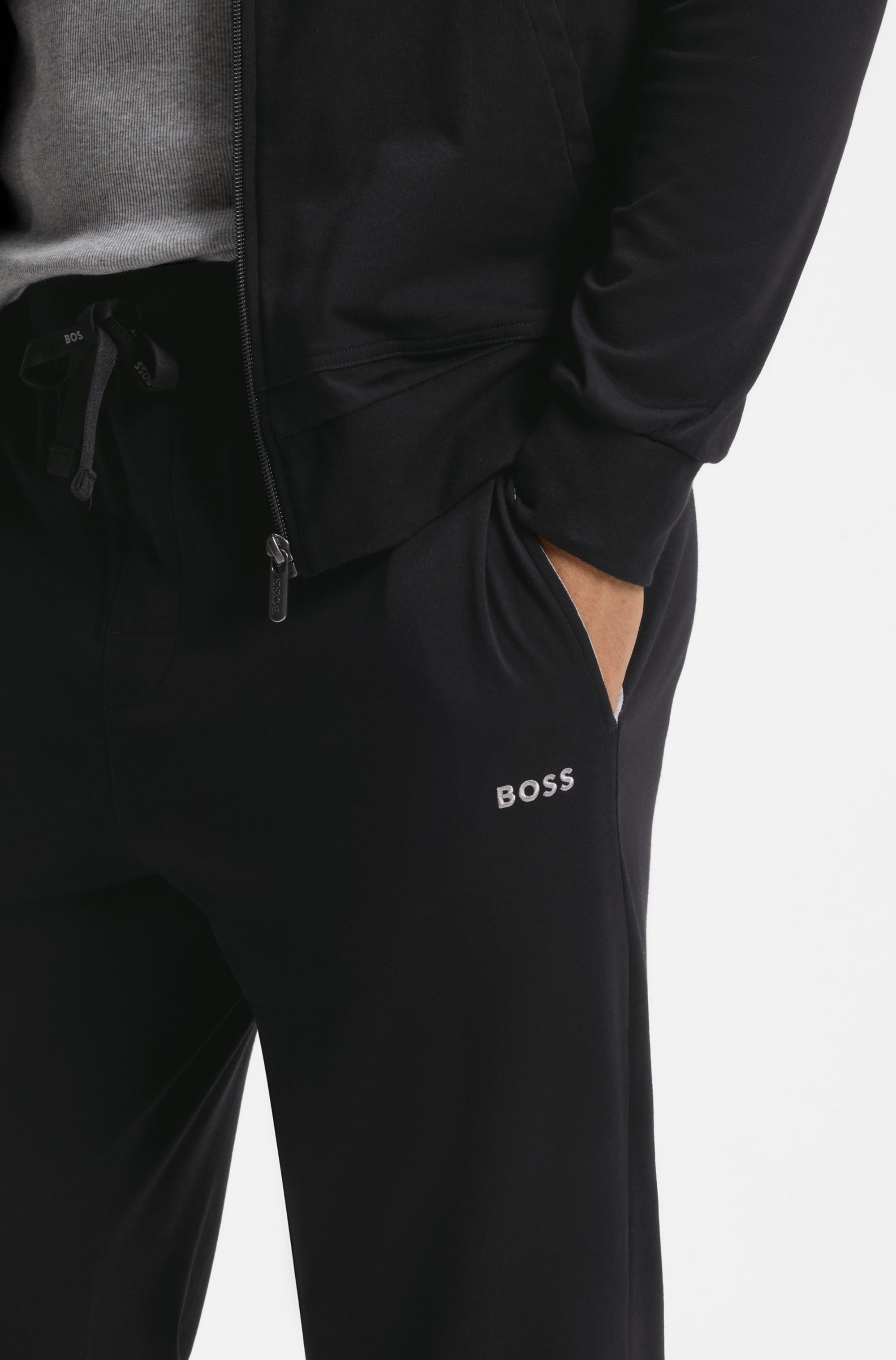 BOSS Pantalon sweat »Mix&Match Pants«  mit BOSS Aufdruck auf dem Kordelzug