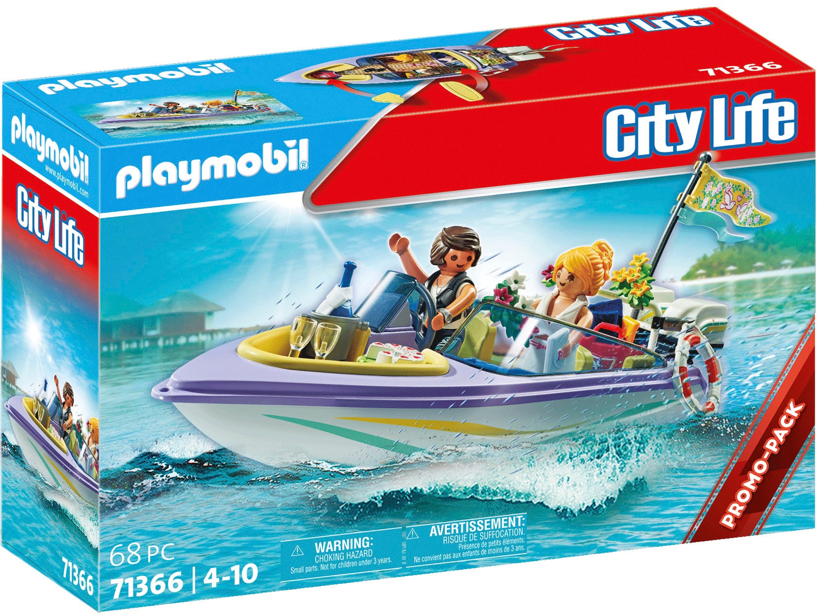 Konstruktions-Spielset »Hochzeitsreise (71366), City Life«, (68 St.)