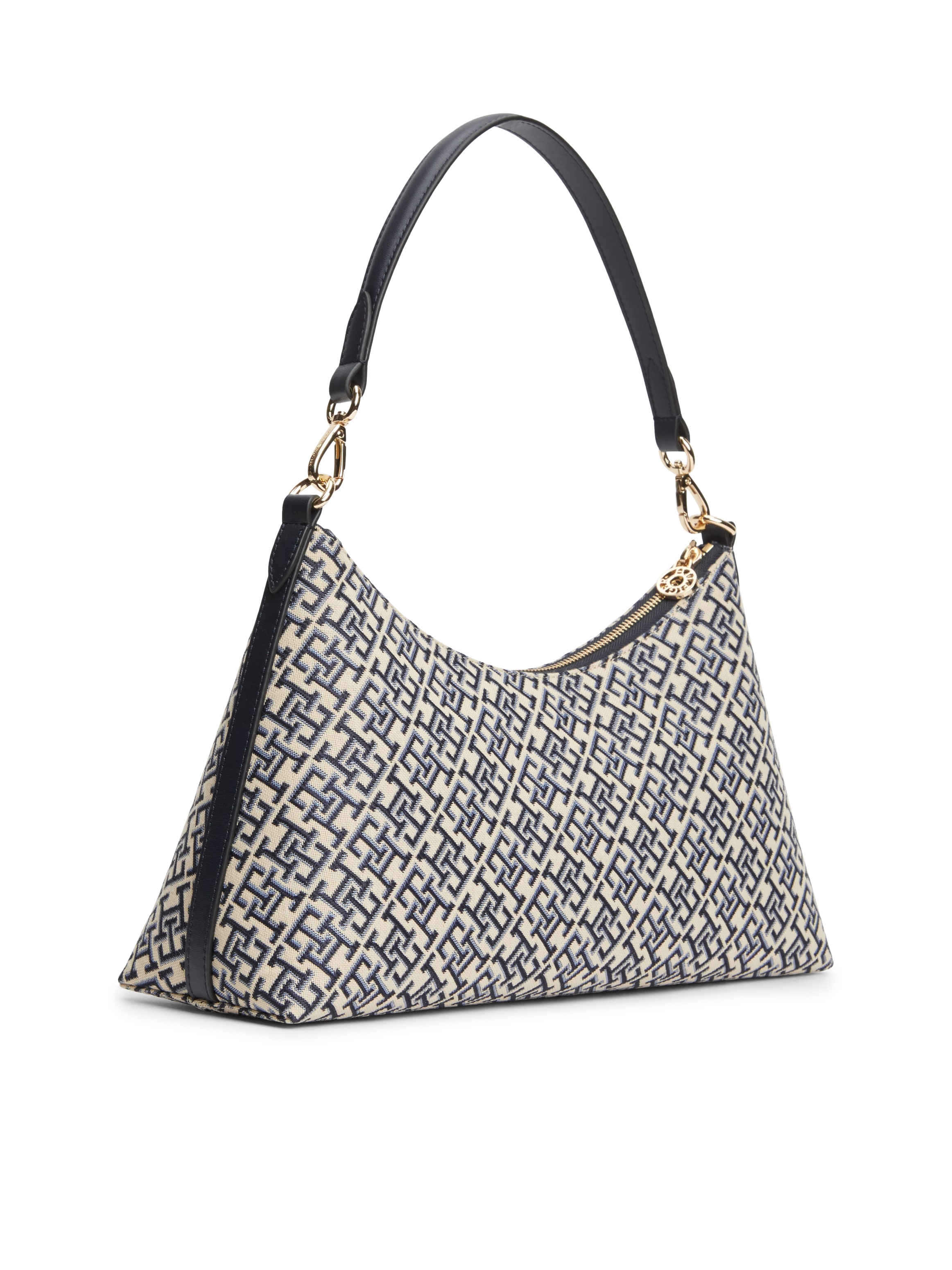 Tommy Hilfiger »TH ICON SHOULDER BAG JACQUARD« Sac à main femme, sac de transport avec broderie logo TH