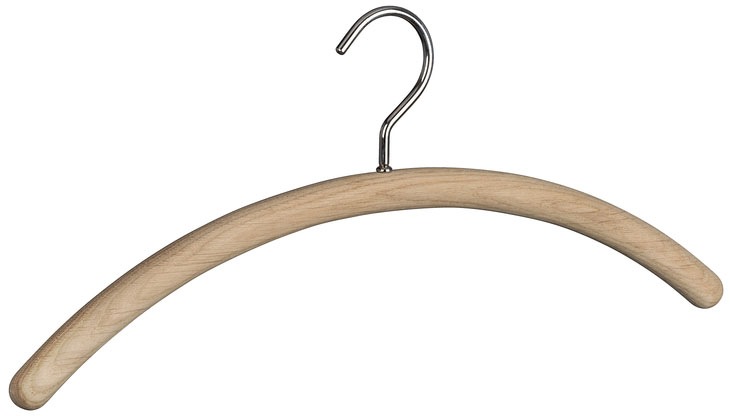 Image of WENKO Kleiderbügel »Rollo«, (Set, 1 tlg.), Eiche Natur, FSC® zertifiziert bei Ackermann Versand Schweiz