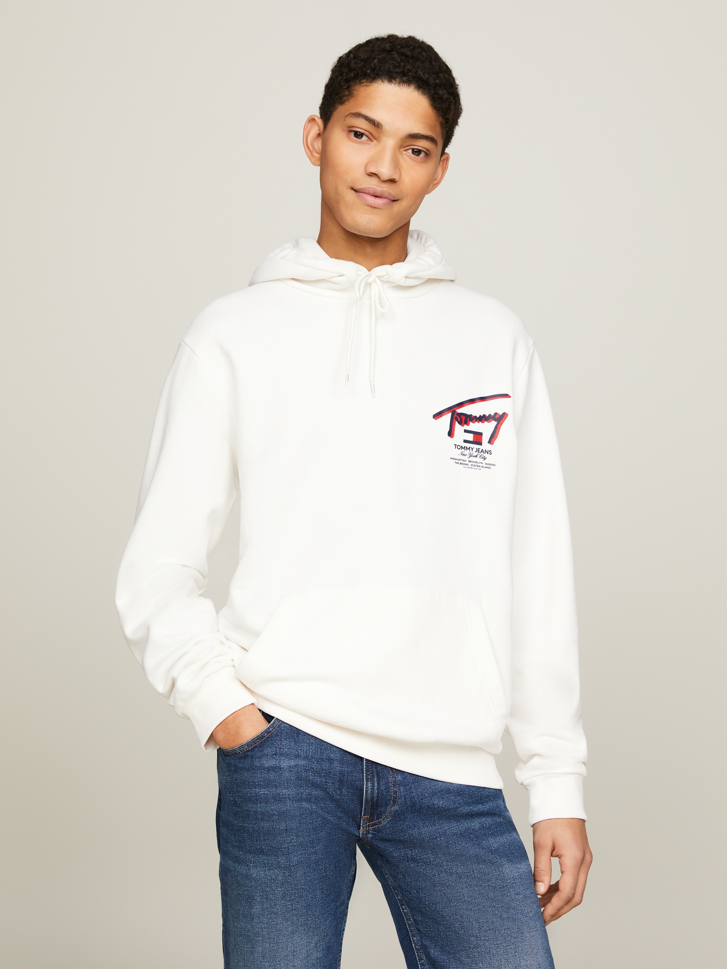 Tommy Jeans Hoodie »TJM REG 3D STREET TJ HOOD EXT«