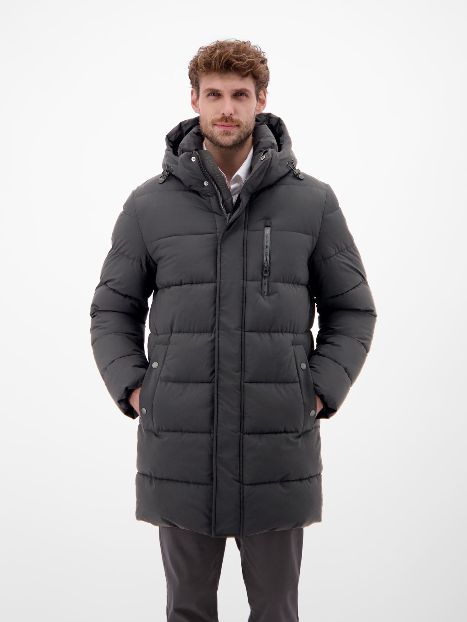 LERROS Manteau d'hiver »LERROS Warmer Wintermantel für Herren« Wasser- und windabweisend, atmungsaktiv