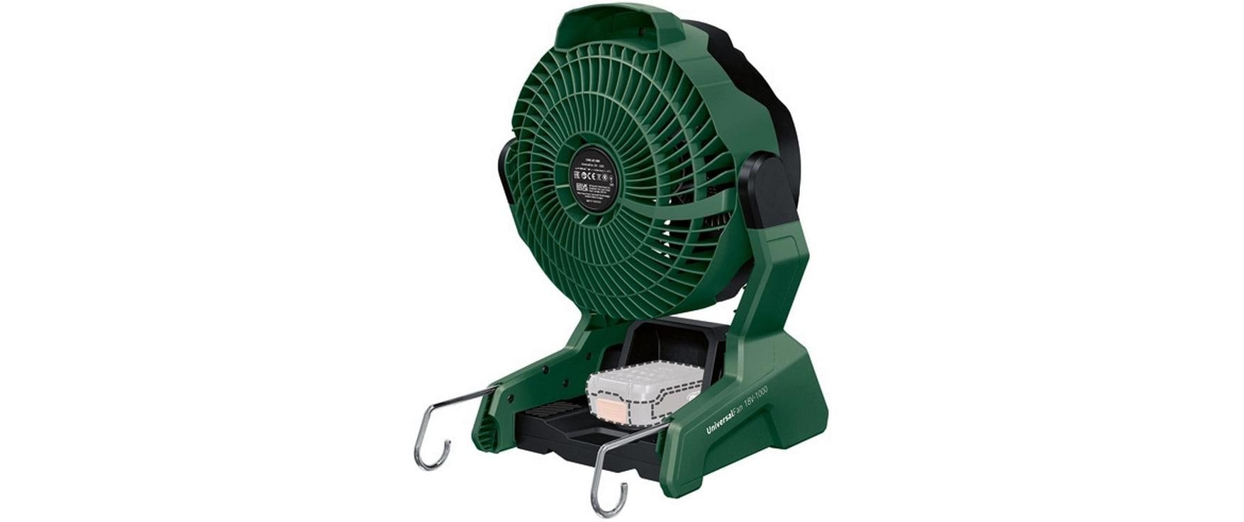 BOSCH Standventilator »UniversalFan 18V-1000« 22,5 cm Durchmesser inkl. Akku und Ladegerät