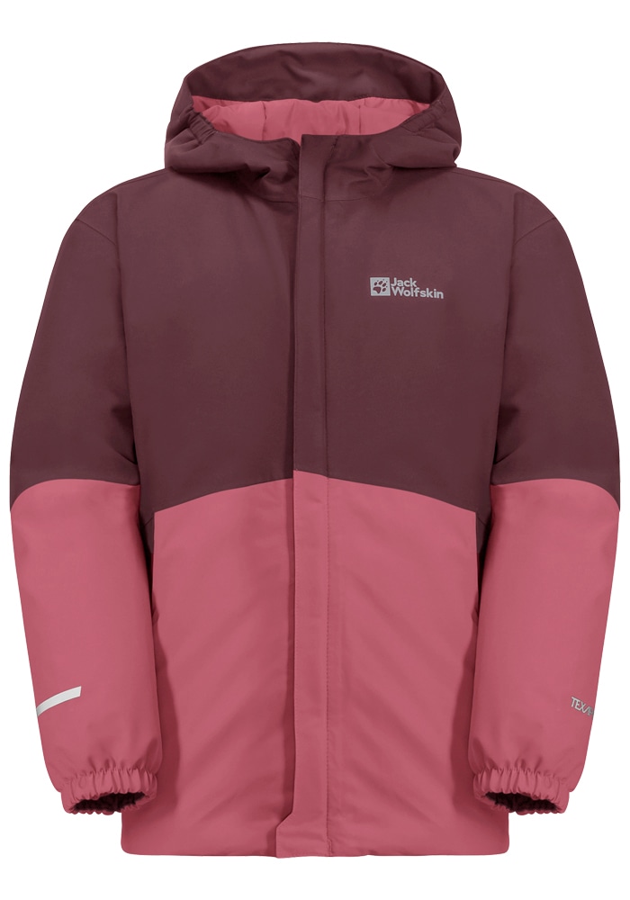 Jack Wolfskin Outdoorjacke »BLOCKY JACKET K«, mit Kapuze