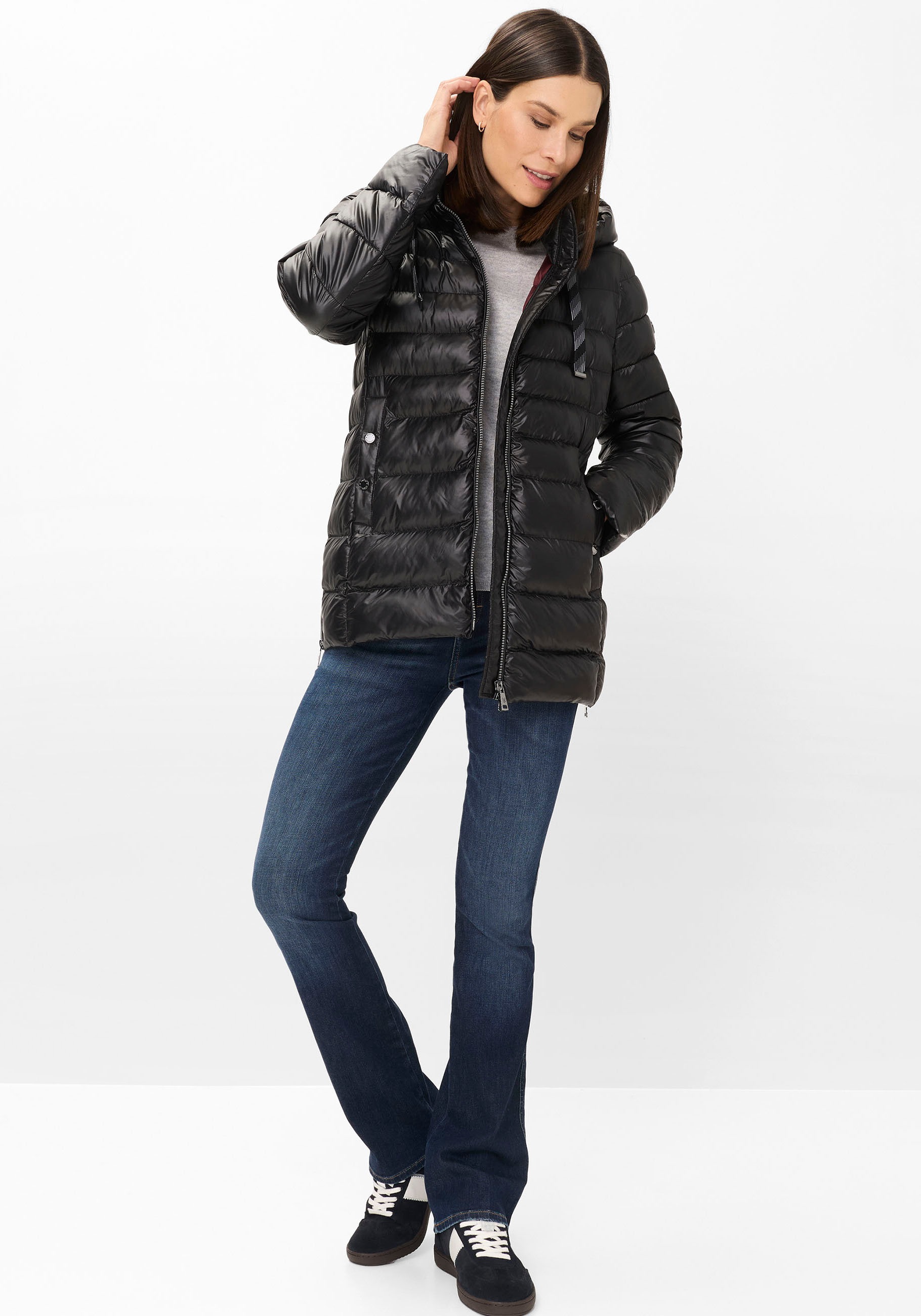 Fuchs Schmitt Steppjacke »Steppjacke« mit Kapuze mit Kapuze