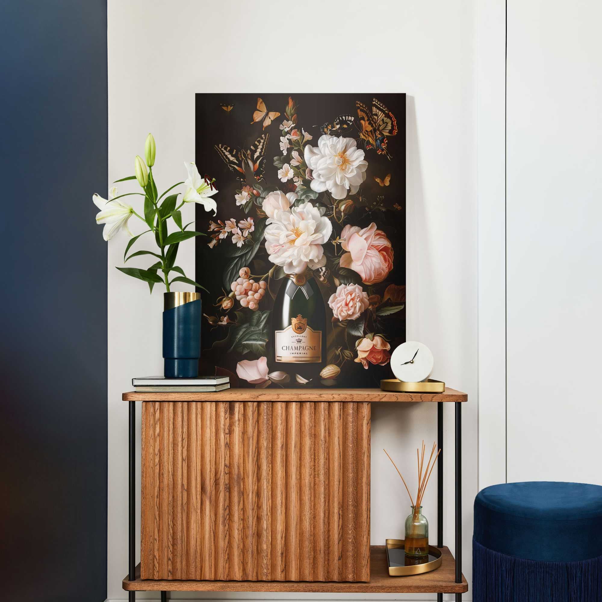 Image of Reinders Leinwandbild "Festive Flowers"