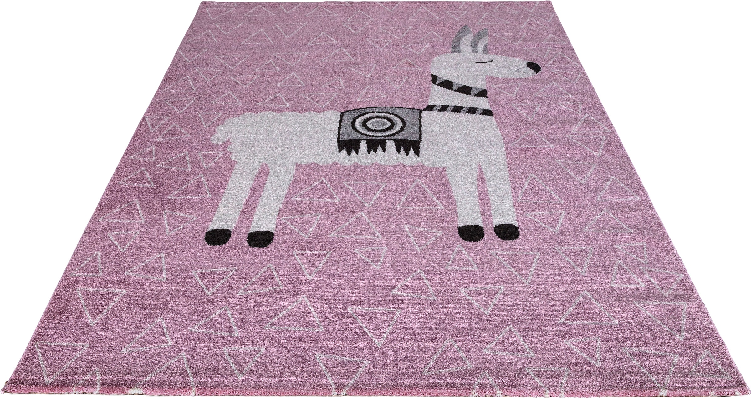 Image of Festival Kinderteppich »Candy 153«, rechteckig, 11 mm Höhe, Motiv Lama bei Ackermann Versand Schweiz