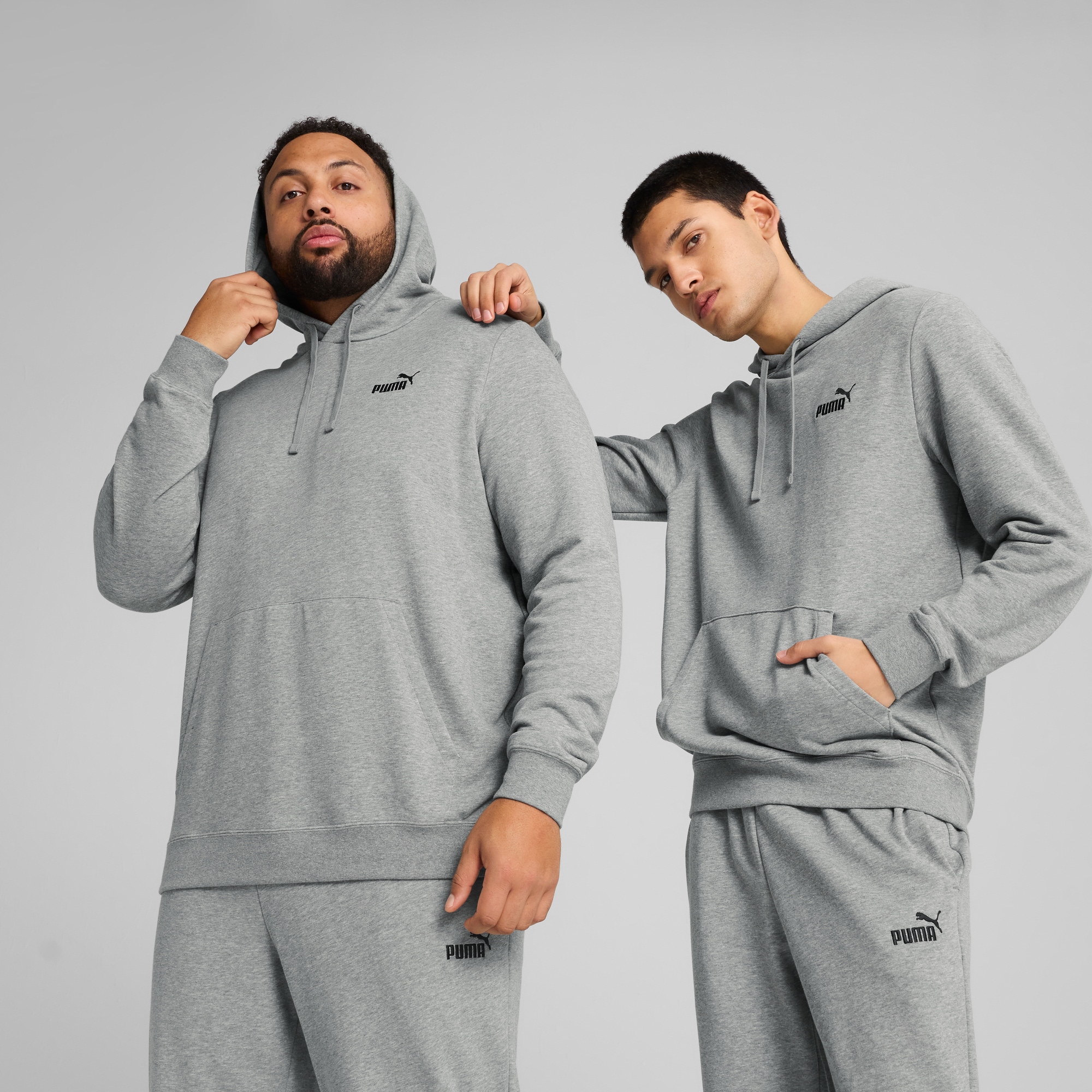 Image of PUMA Kapuzensweatshirt "ESS SMALL NO 1 LOGO HOODIE TR", mit verstellbarer Kapuze, mit Kängurutasche, Regular Fit