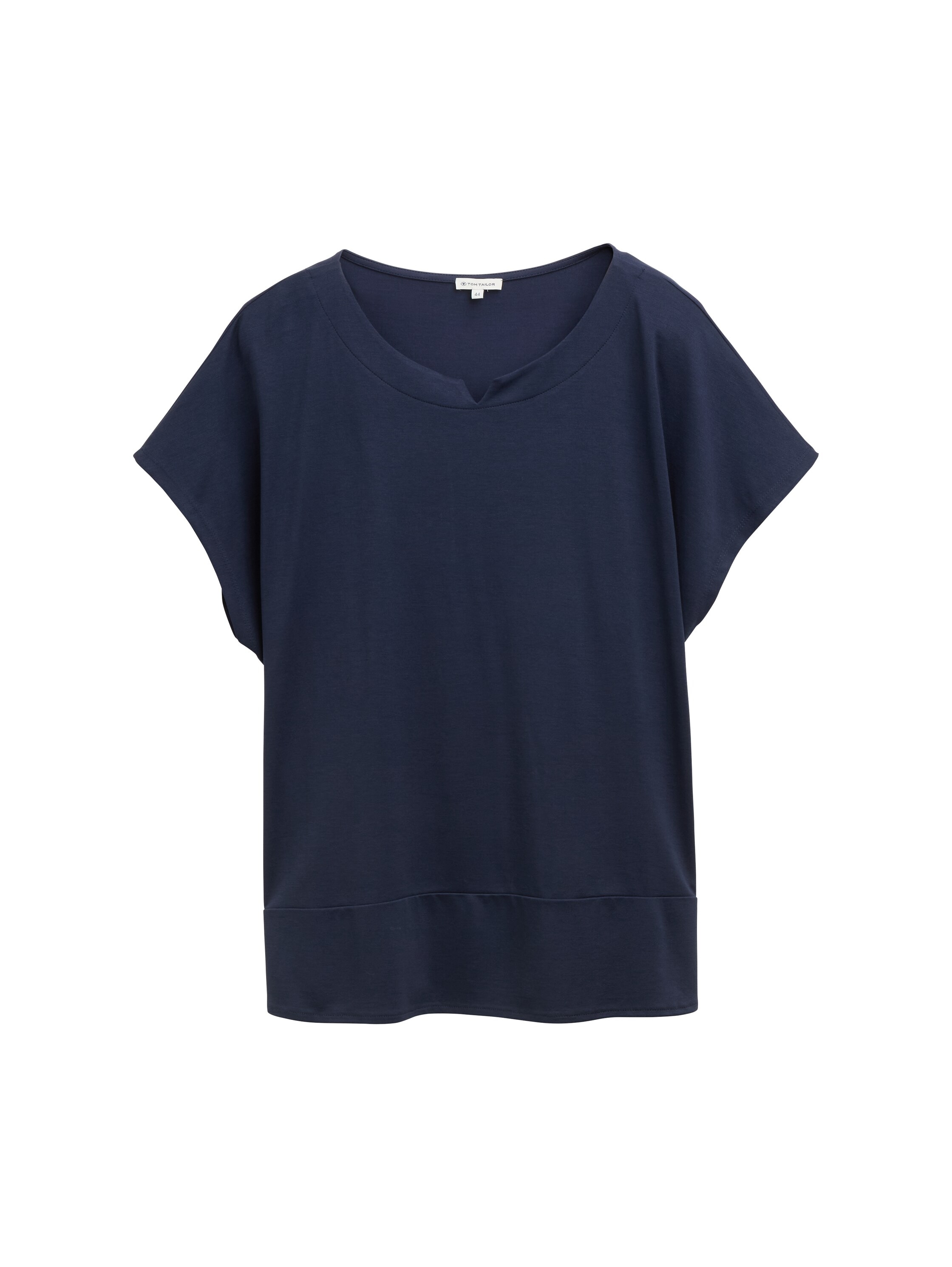 TOM TAILOR PLUS T-Shirt, mit kleinem Schlitz