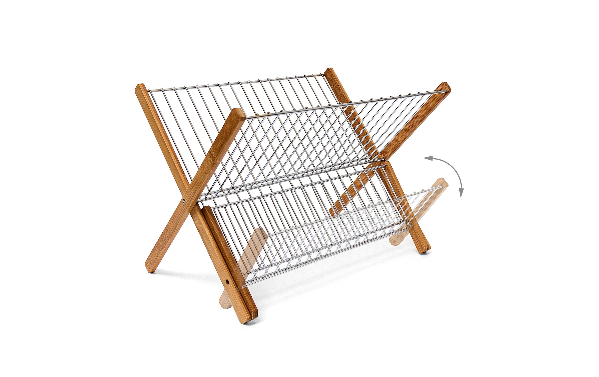 relaxdays Support de vaisselle »CROSS«