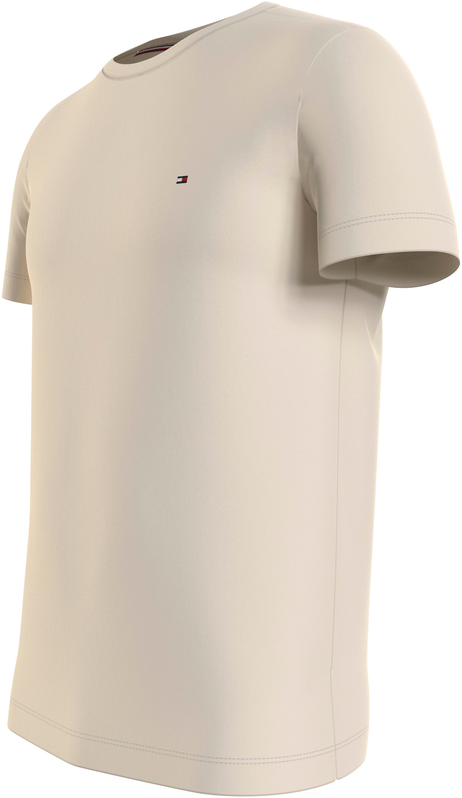 Tommy Hilfiger T-Shirt »STRETCH SLIM FIT TEE«, mit Rundhalsausschnitt