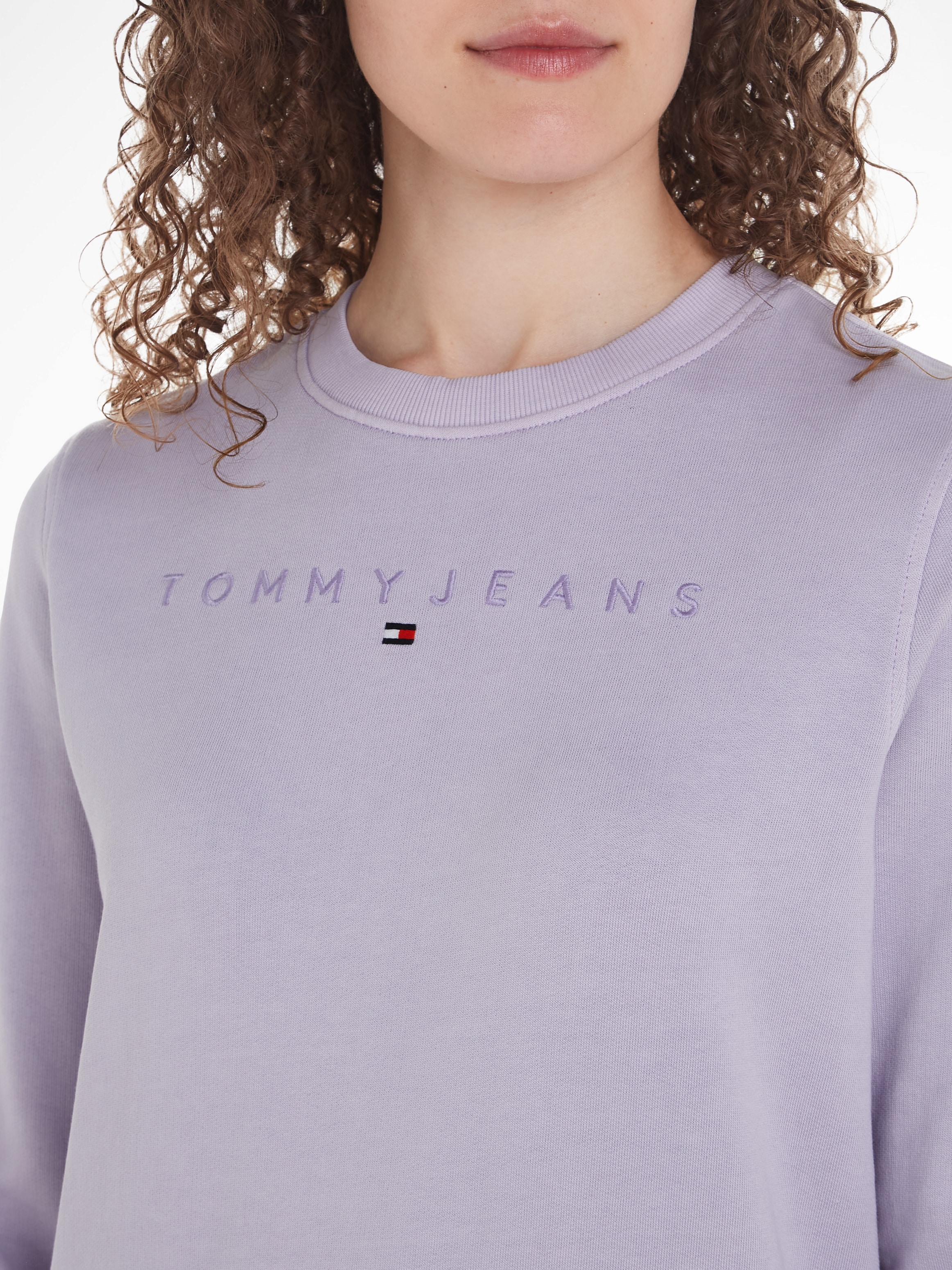 Tommy Jeans Sweatshirt »TJW REG TONAL LINEAR CREW«, mit Tommy Jeans Logo-Schriftzug
