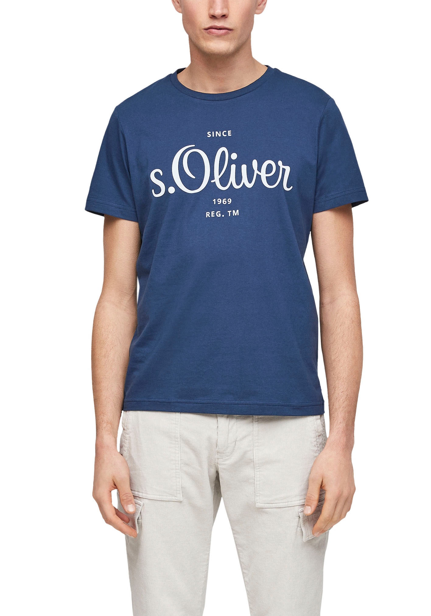 Image of s.Oliver T-Shirt, mit markantem Logo-Print bei Ackermann Versand Schweiz