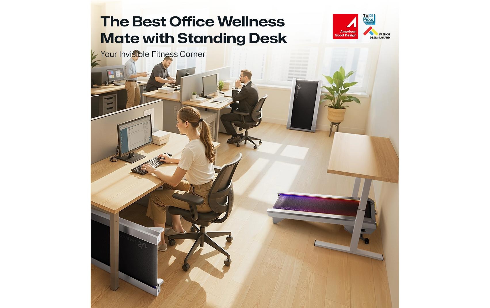   Laufband »Urevo CyberPad for Office Smart 2«