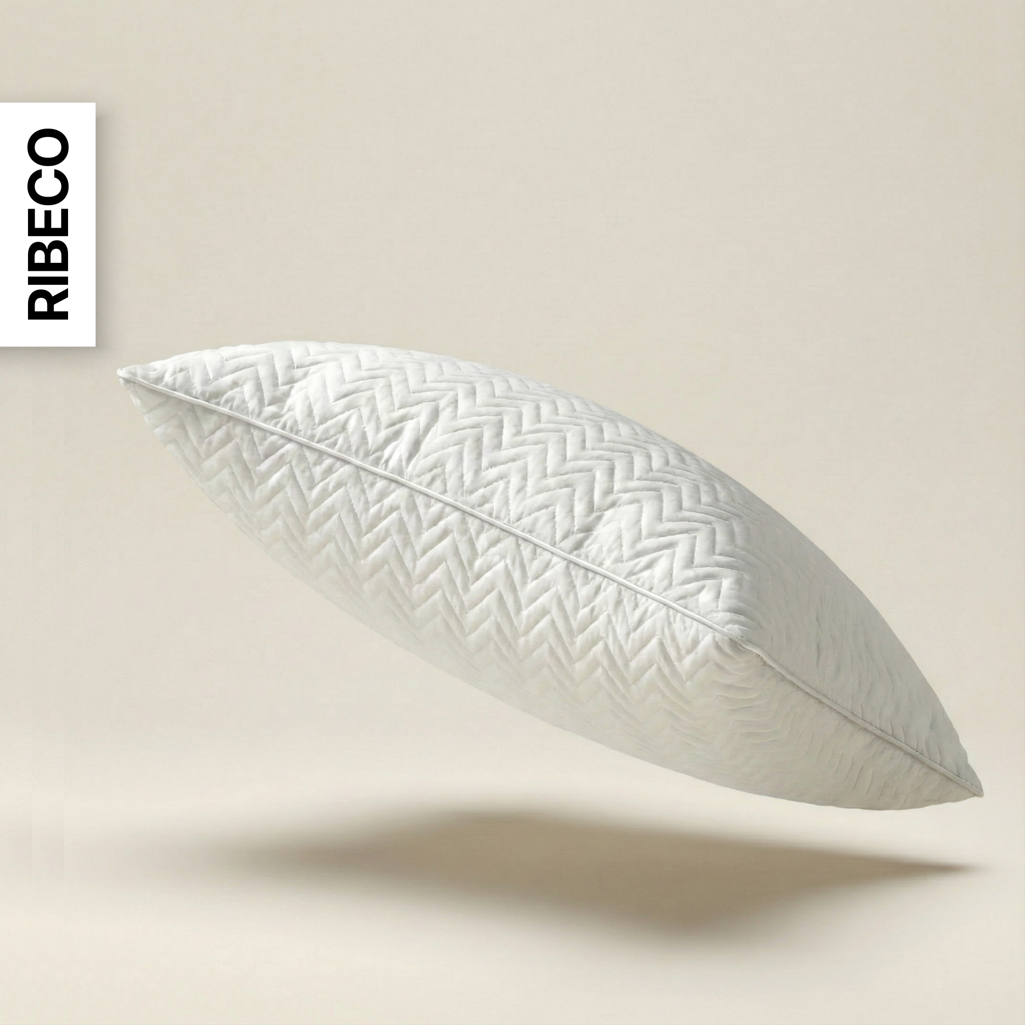 RIBECO Coussin de nuque »Luca Kissen 40x80 & 80x80 cm, 18 cm Höhe« Füllung: Taschenfedern & Schaumstoff Bezug: Microfibre 1 cuis tlg. Mit über 1000 positiven Kundenbewertungen!