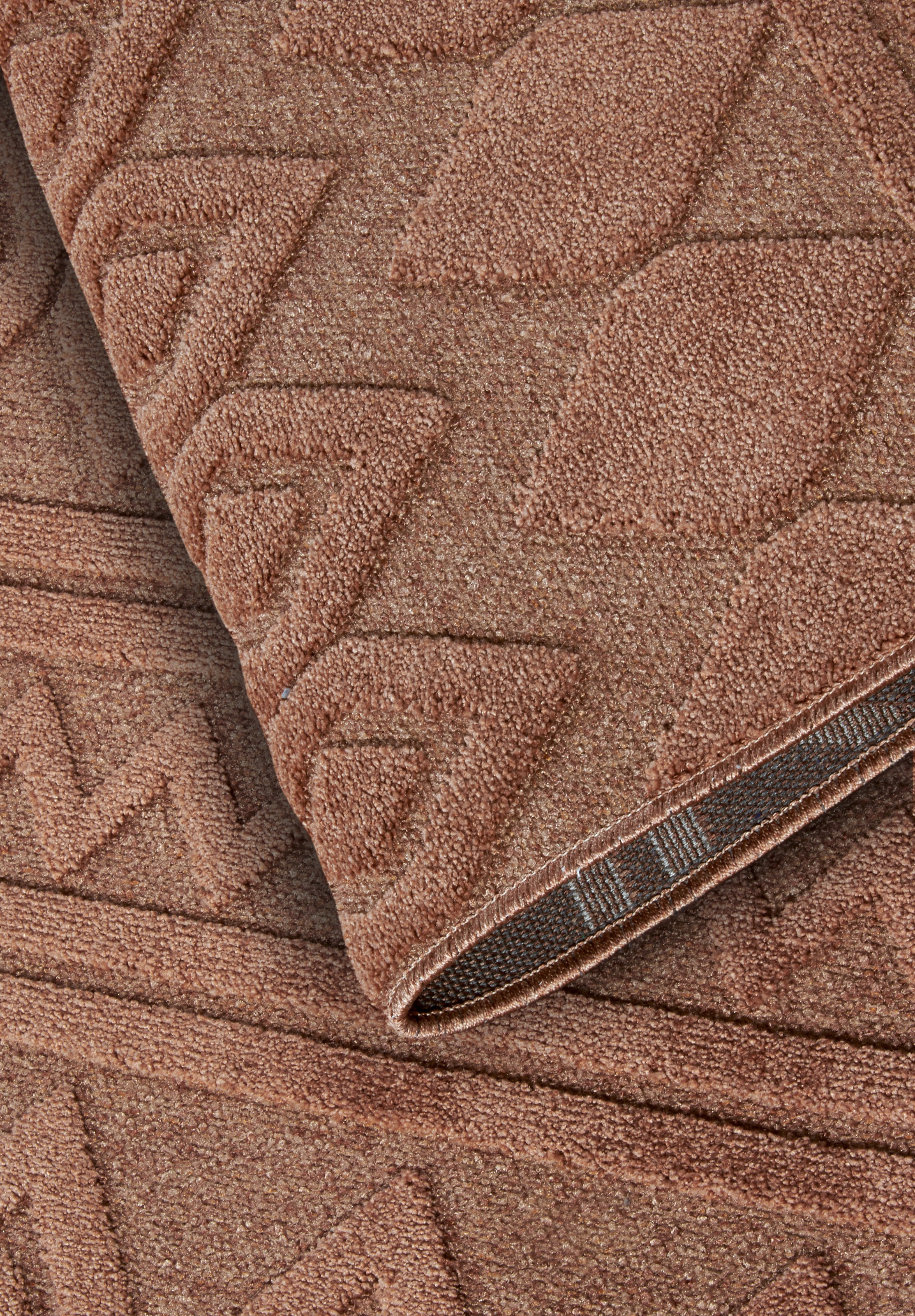 Villeroy & Boch Teppich »Catherine« rechteckig 5,5 mm Höhe Wohnzimmer, Schlafzimmer, Modern, Hoch-Tief Effekt, Flur