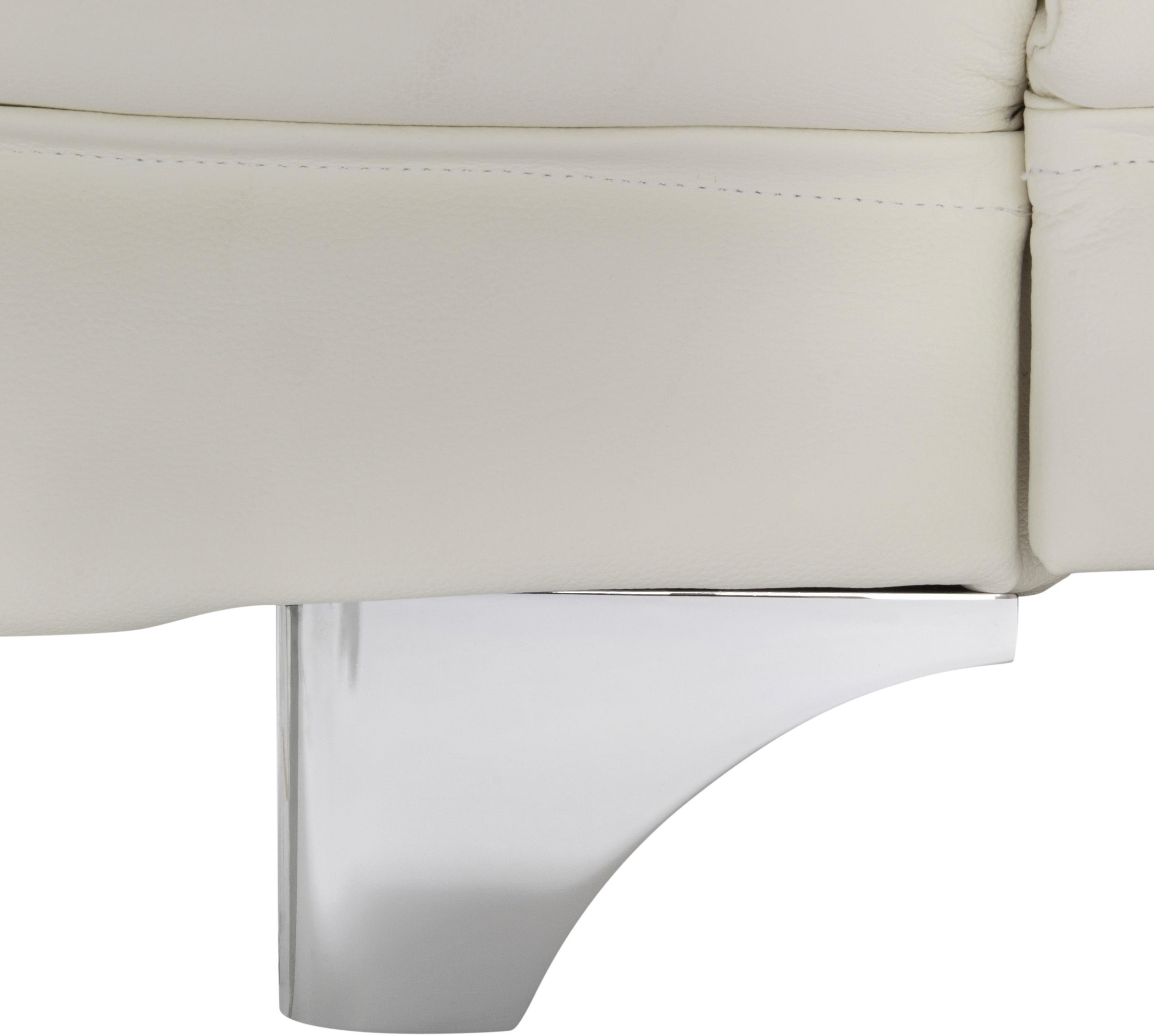 COTTA Polstergarnitur »Enterprise L-Form«, (Set), Set bestehend aus: Ecksofa mit Arm- & Kopfteilverstellung & Hocker