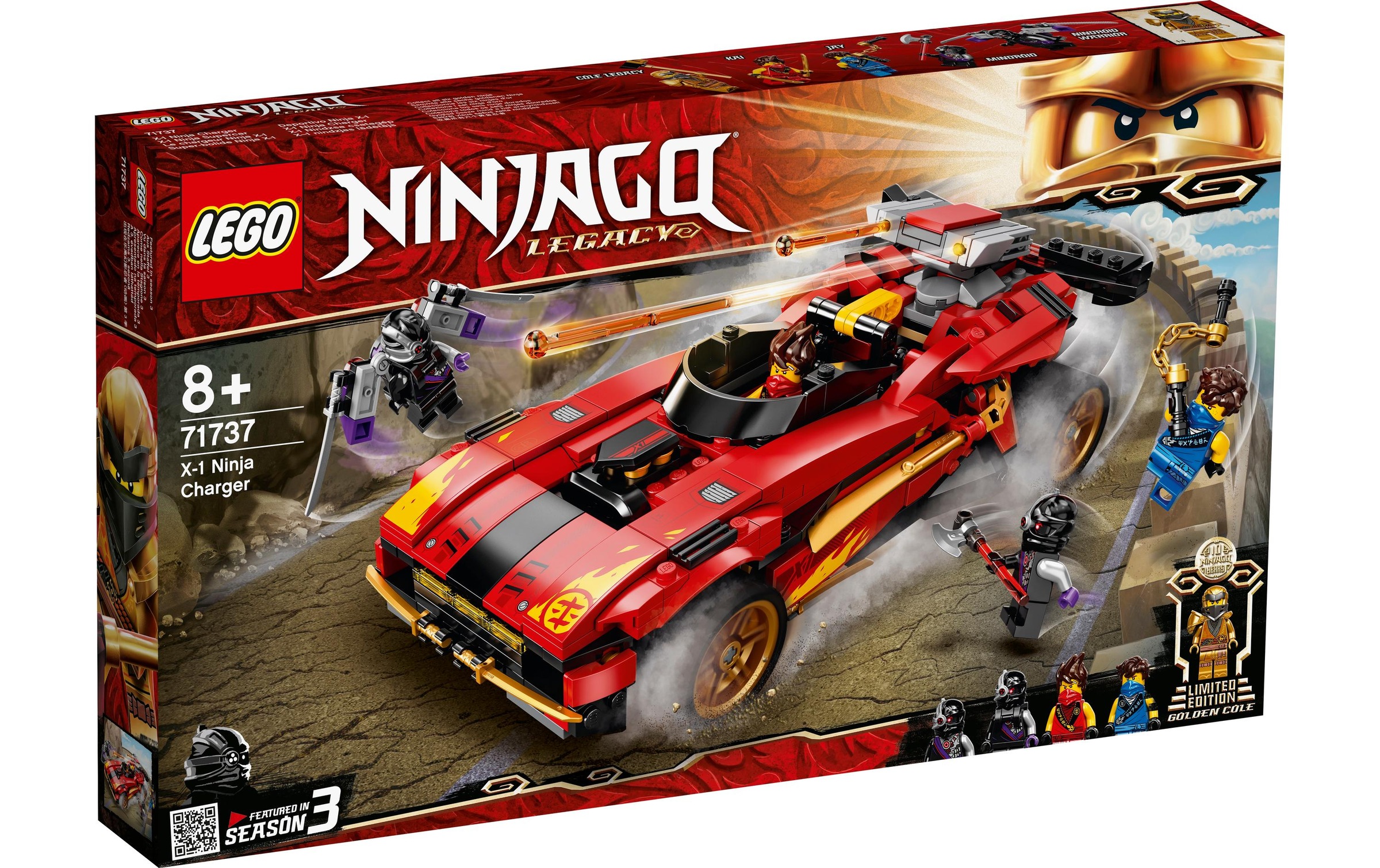 Image of LEGO® Konstruktionsspielsteine »X-1 Ninja Supercar 71« bei Ackermann Versand Schweiz