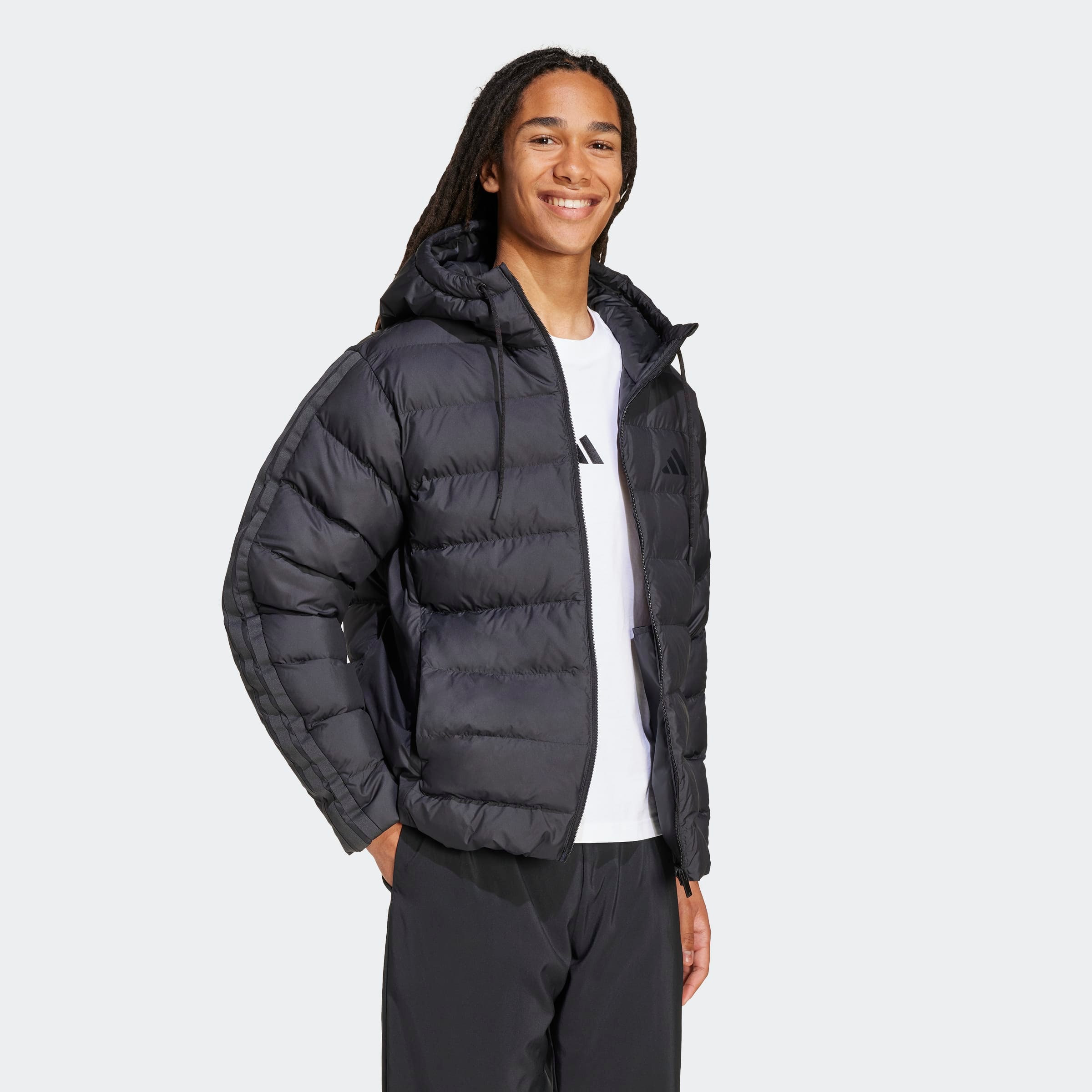 adidas Sportswear Steppjacke »ESSENTIALS CLIMAWARM 3-STREIFEN SYNTHETIC DOWN«